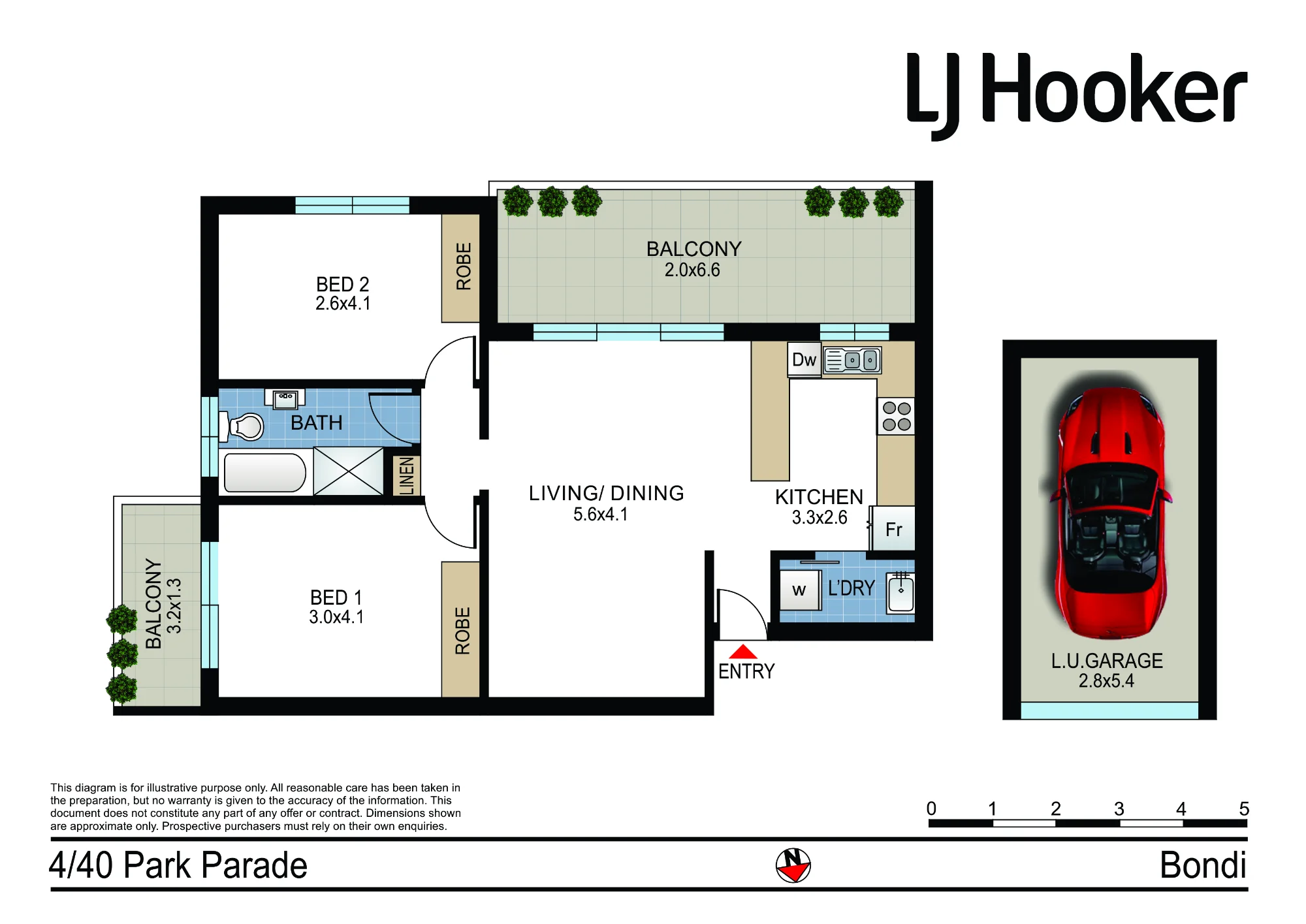 4/40 Park Parade, Bondi, NSW 2026