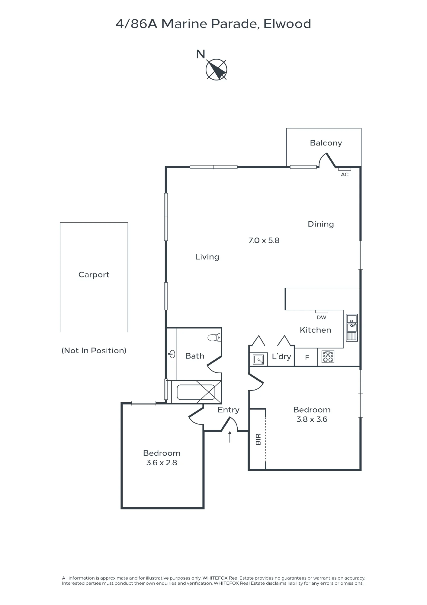 4/86A Marine Parade, Elwood, Vic 3184