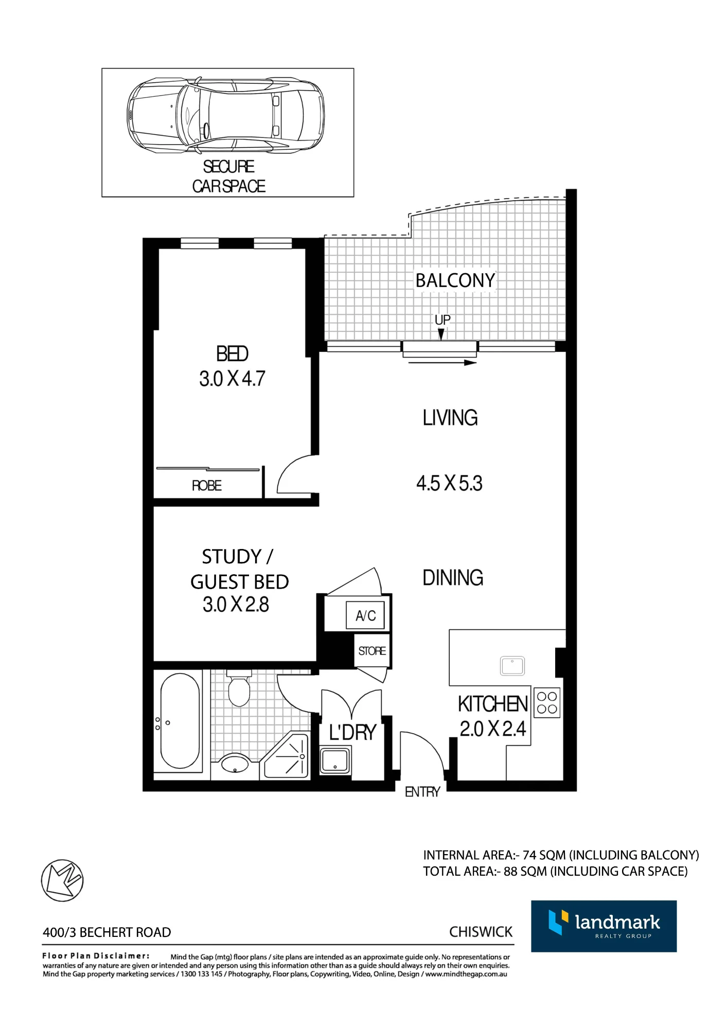 400/3 Bechert Road, Chiswick, NSW 2046