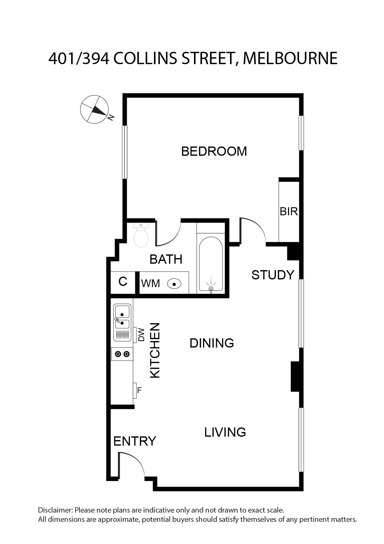 401/394 Collins Street, Melbourne, Vic 3000