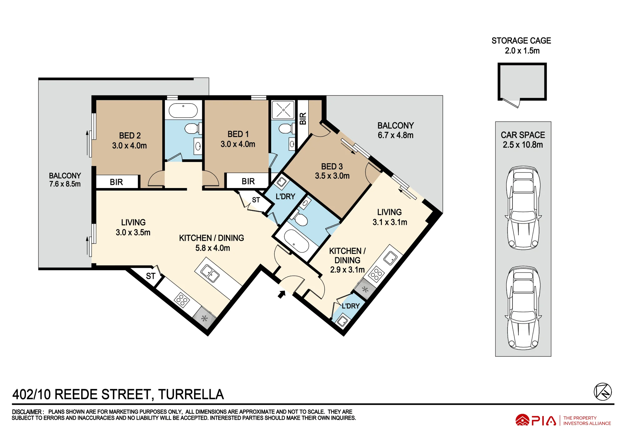 402A&402B/10 Reede Street, Turrella, NSW 2205