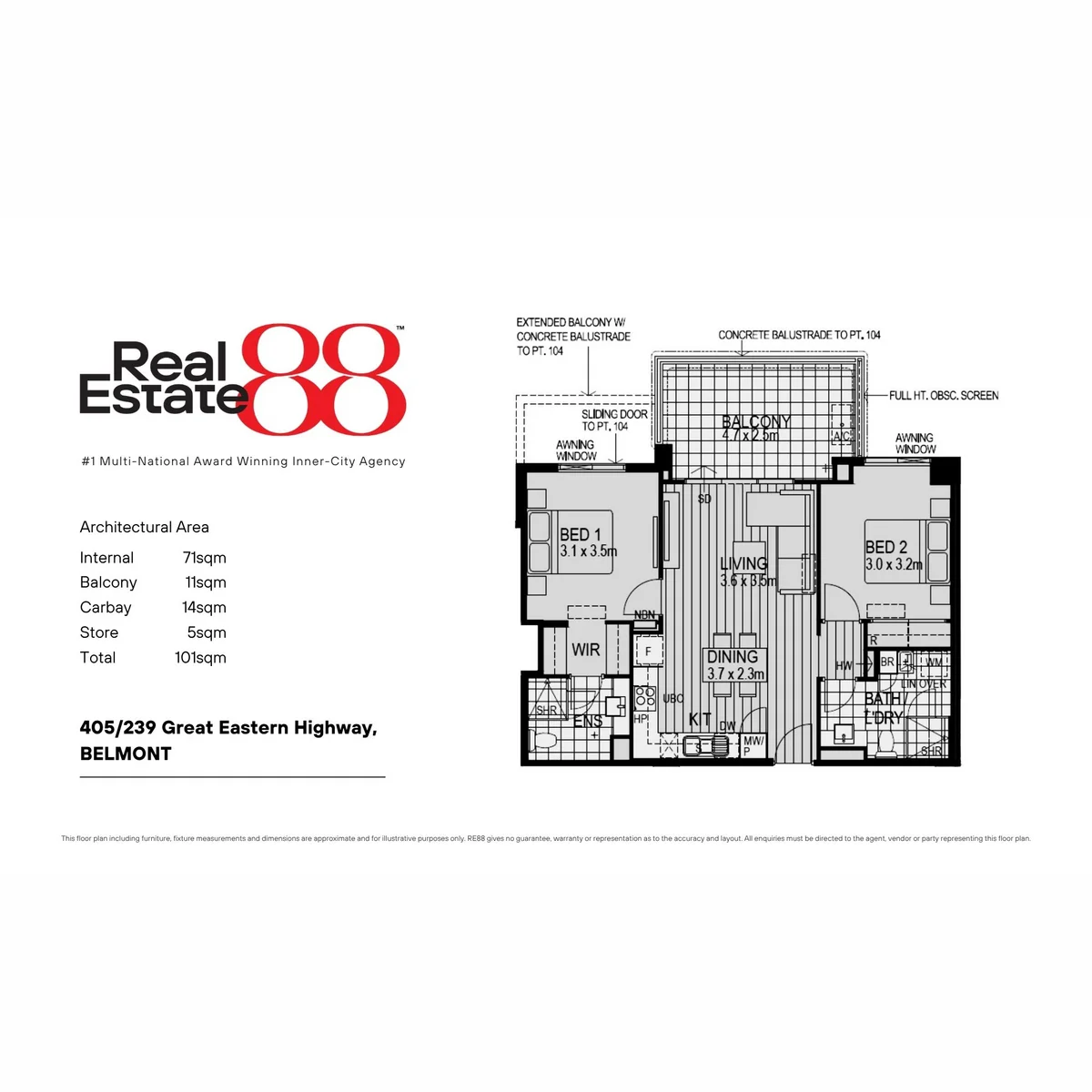 405/239 Great Eastern Highway, Belmont, WA 6104