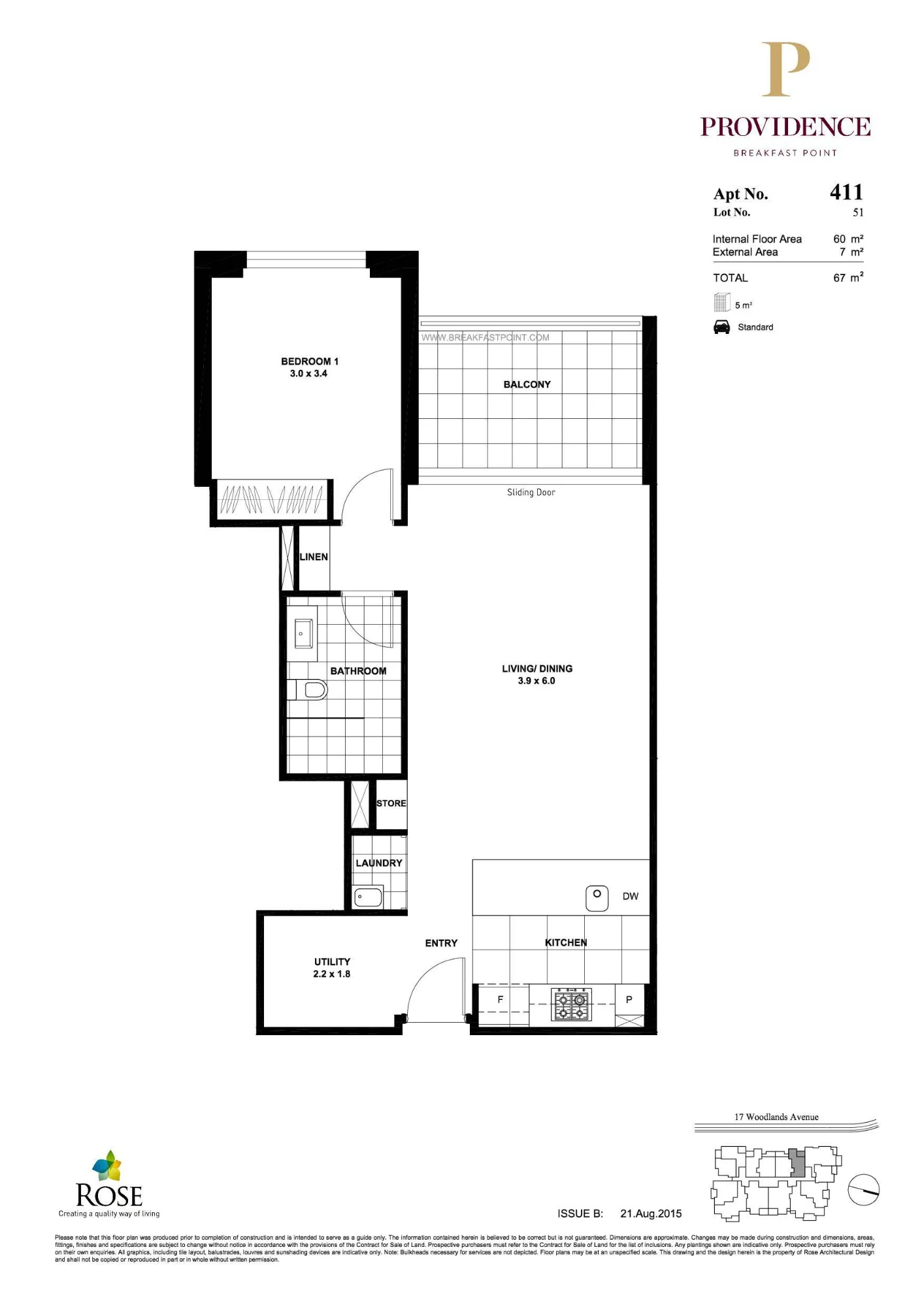 411/17 Woodlands Avenue, Breakfast Point, NSW 2137