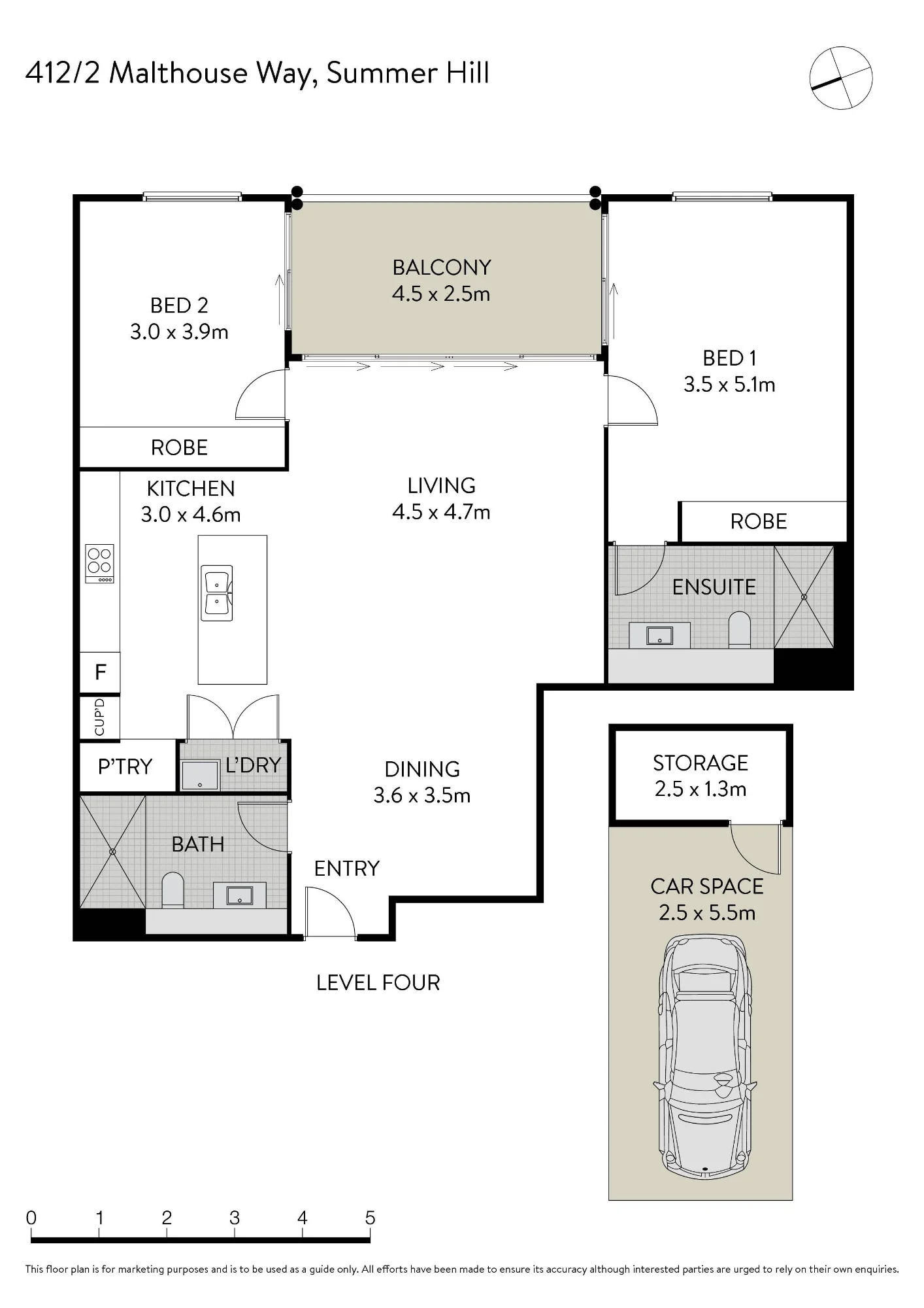 412/2 Malthouse Way, Summer Hill, NSW 2130