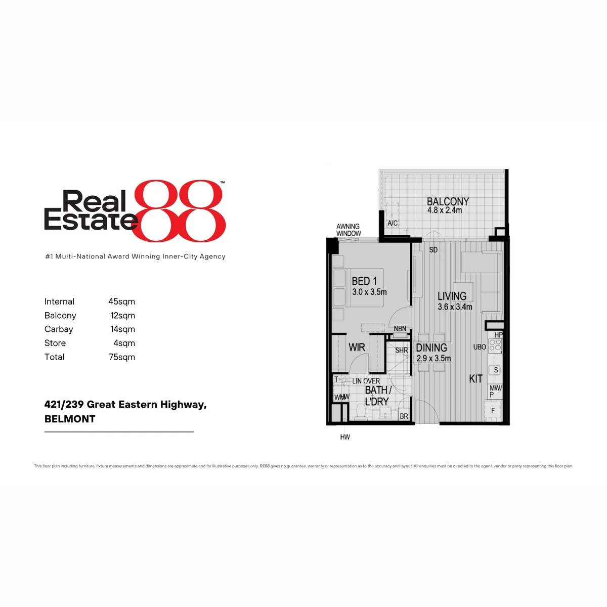 421/239 Great Eastern Highway, Belmont, WA 6104