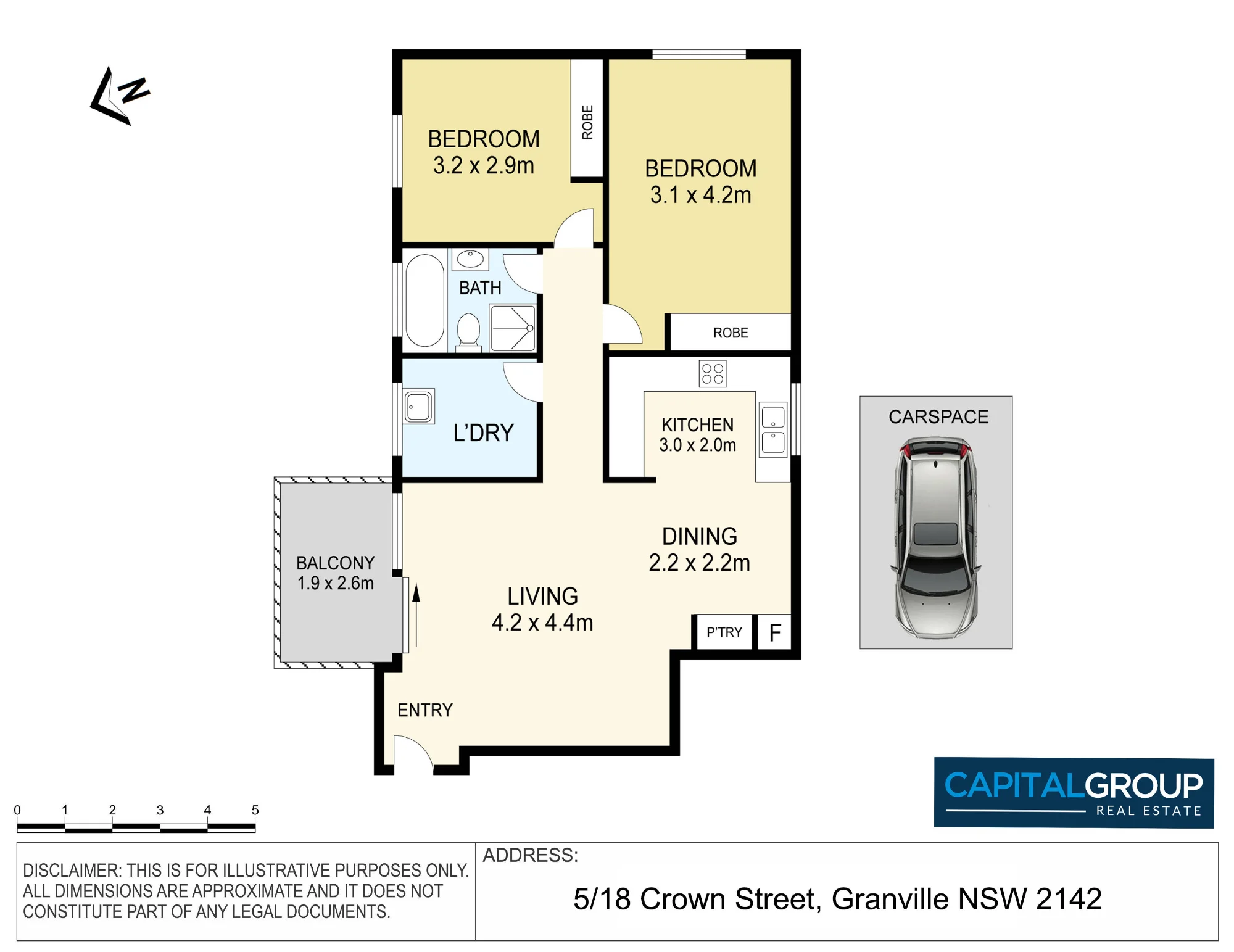 5/18 Crown Street, Granville, NSW 2142