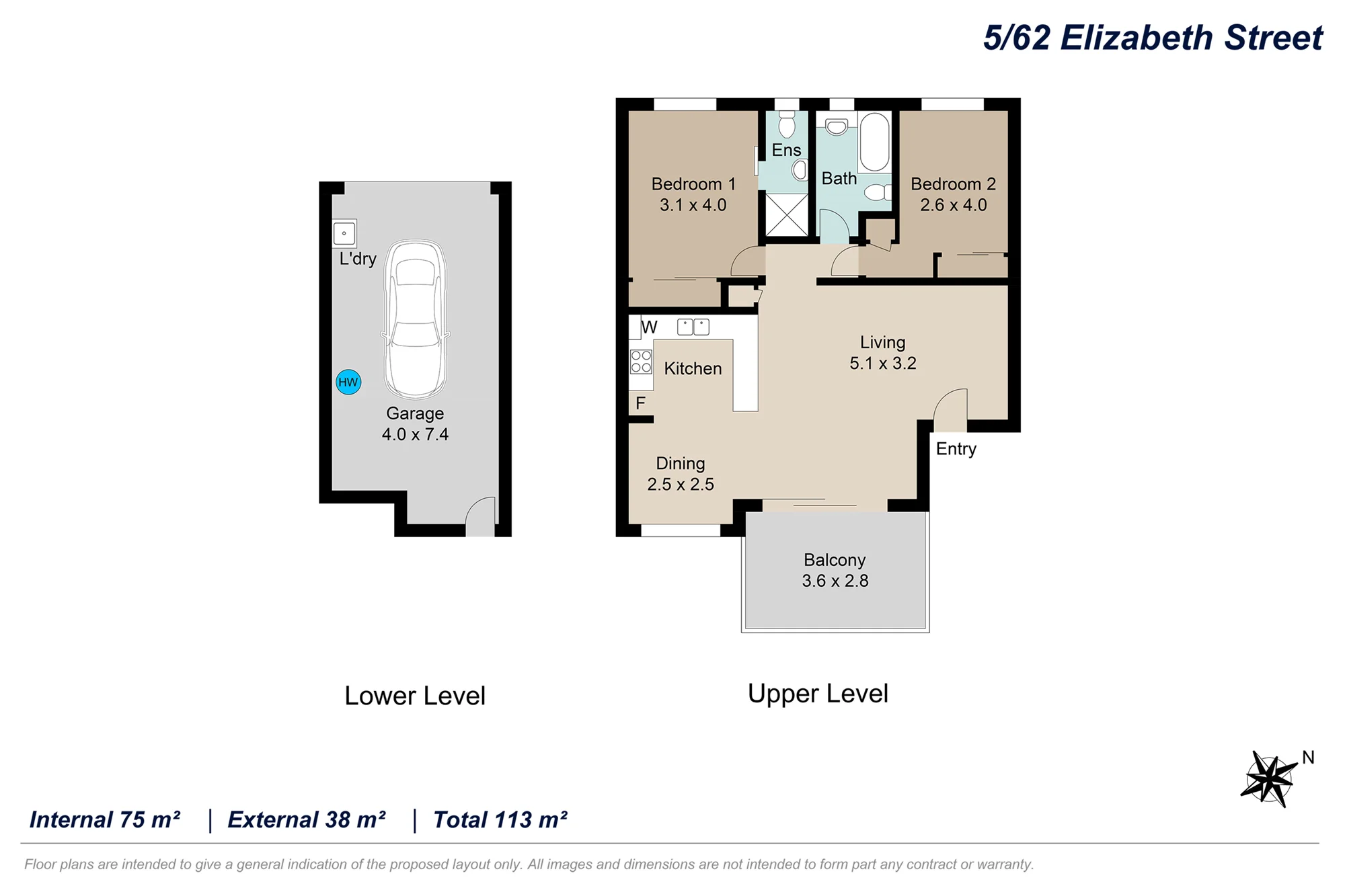 5/62 Elizabeth Street, Toowong, Qld 4066