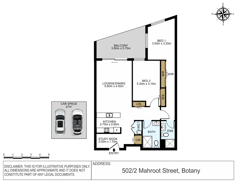 502/2 Mahroot Street, Botany, NSW 2019