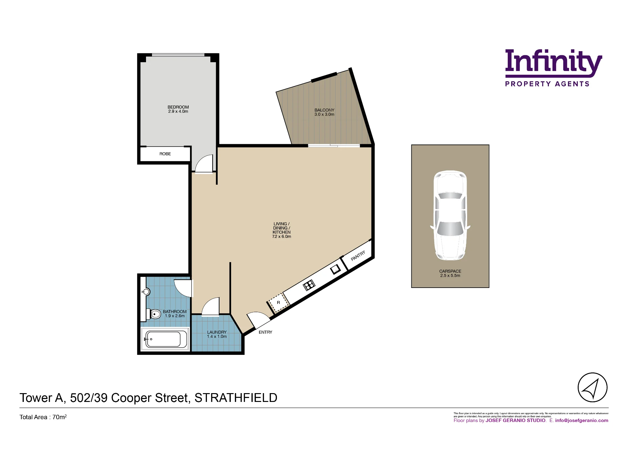 502/39 Cooper Street, Strathfield, NSW 2135