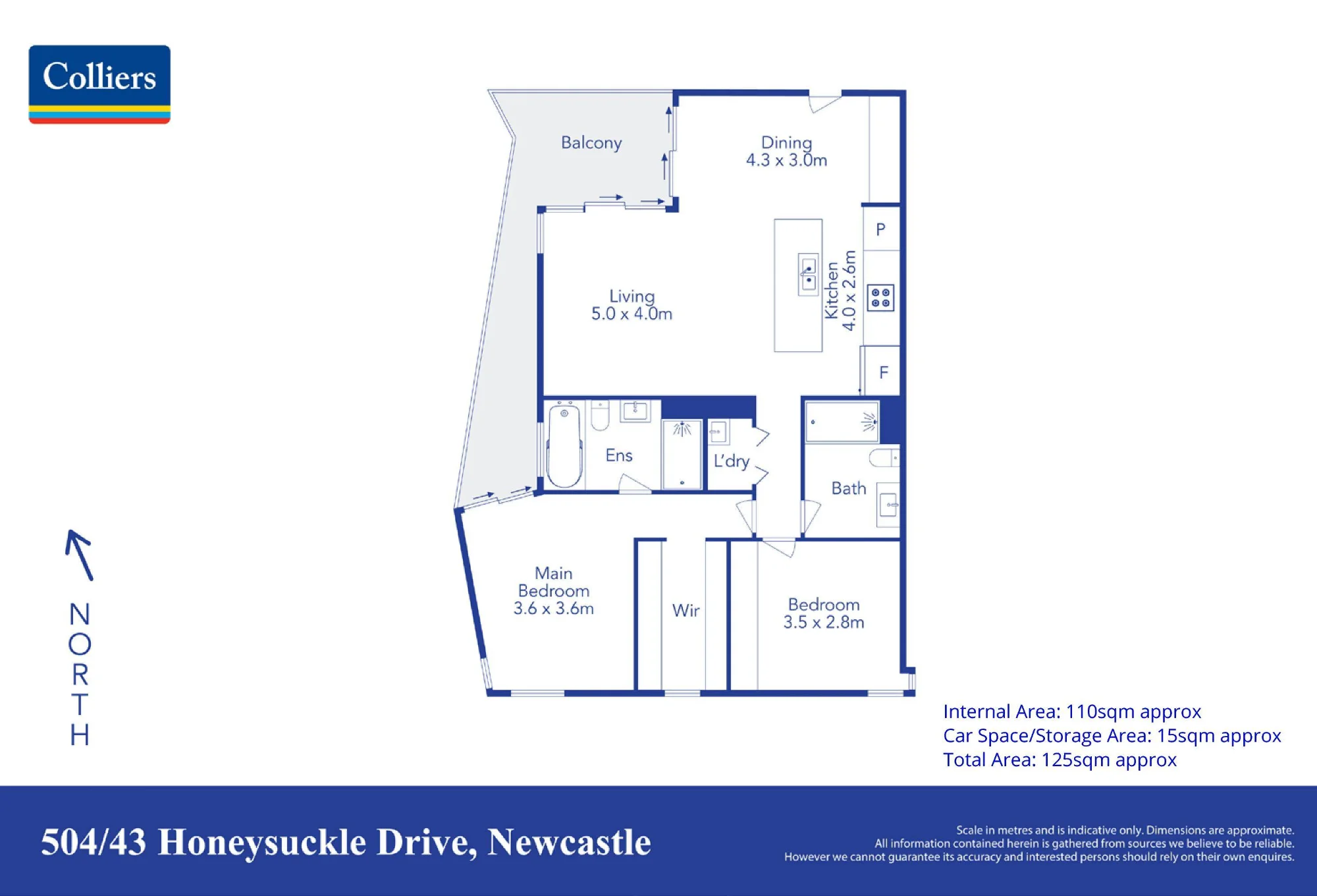 504/43 Honeysuckle Drive, Newcastle, NSW 2300