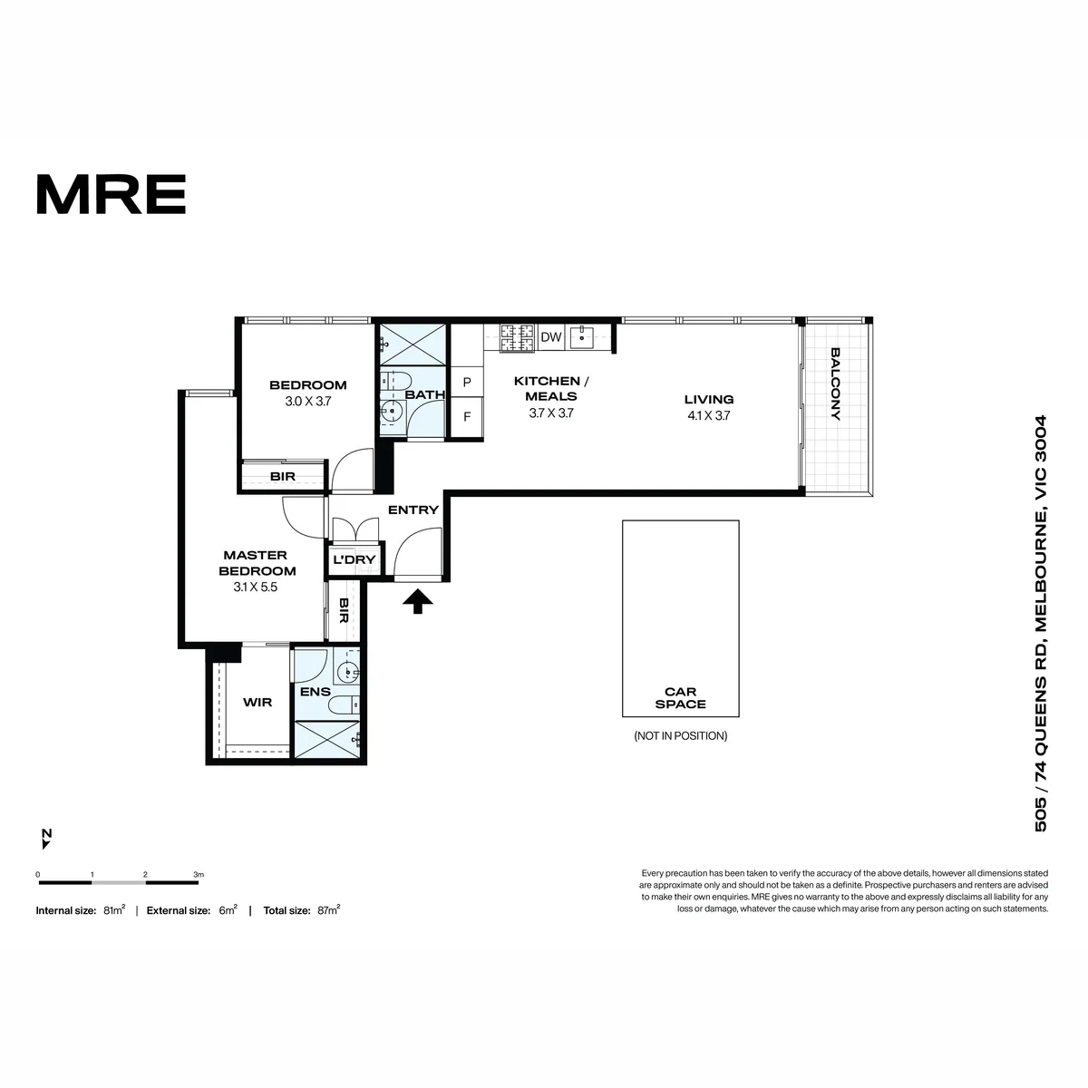 505/74 Queens Road, Melbourne, Vic 3004