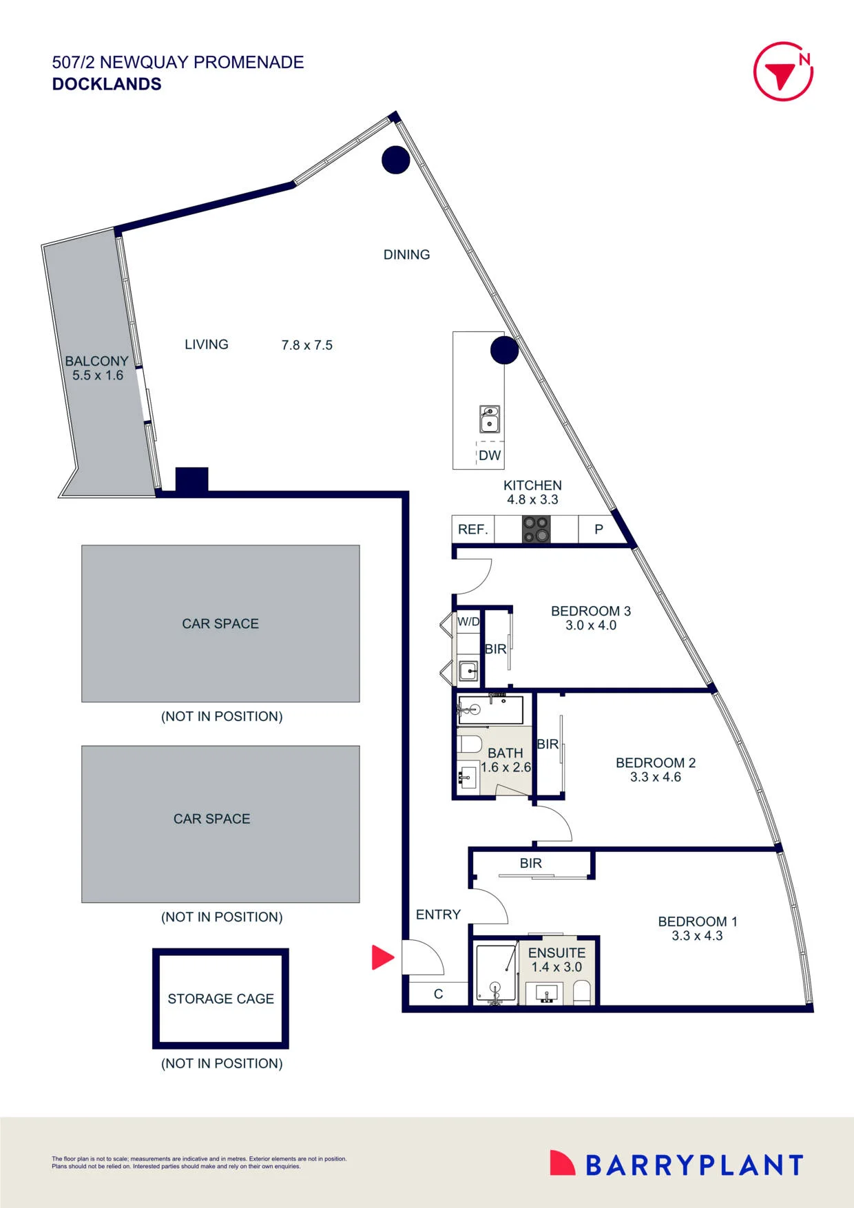 507/2 Newquay Promenade, Docklands, Vic 3008