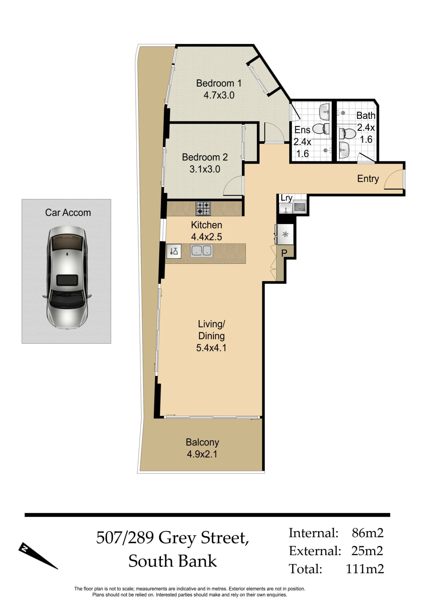 507/289 Grey Street, South Bank, Qld 4101