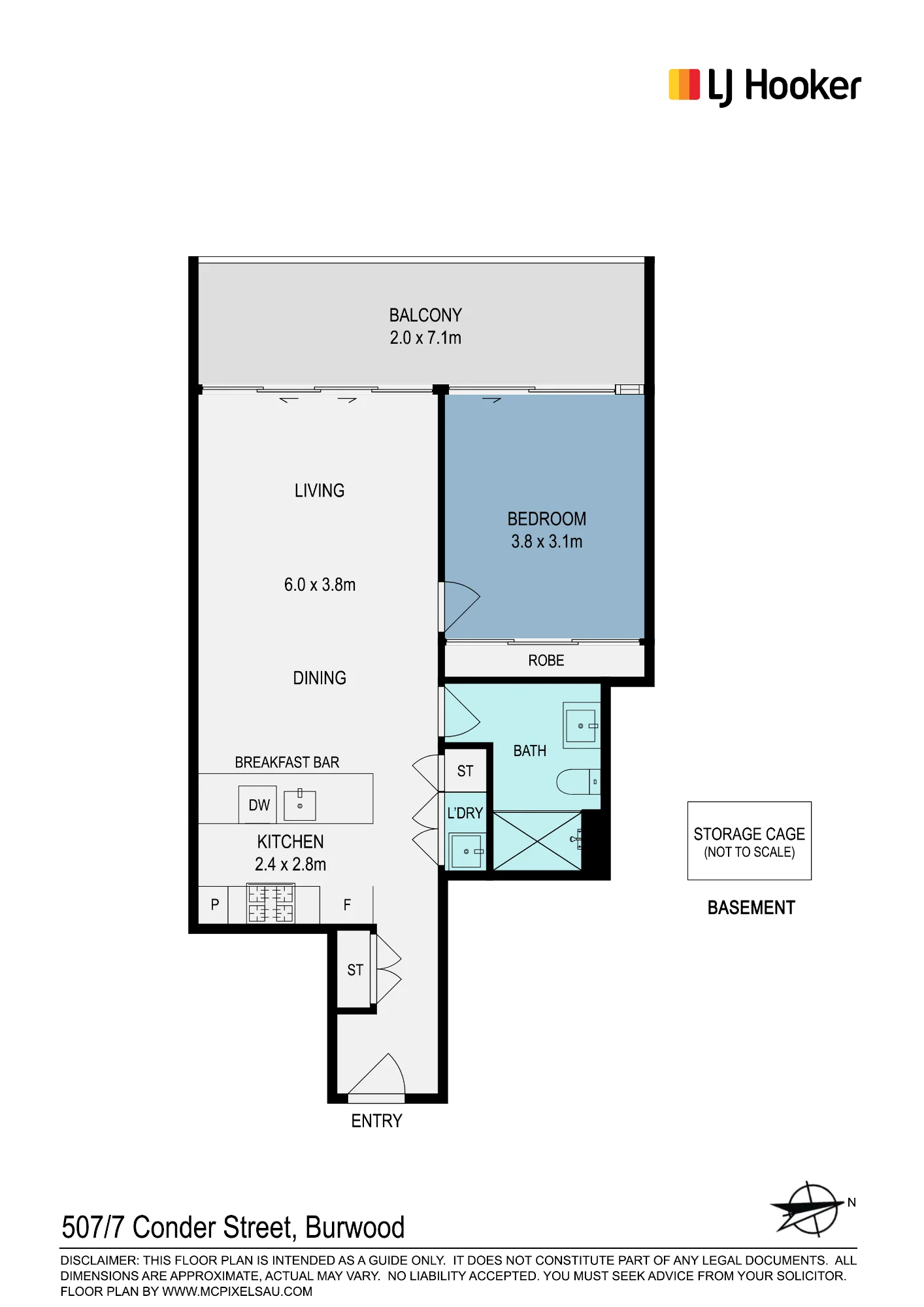 507/7 Conder Street, Burwood, NSW 2134