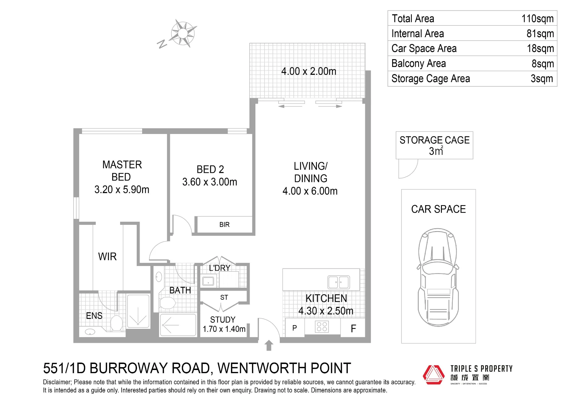 551/1D Burroway Road, Wentworth Point, NSW 2127