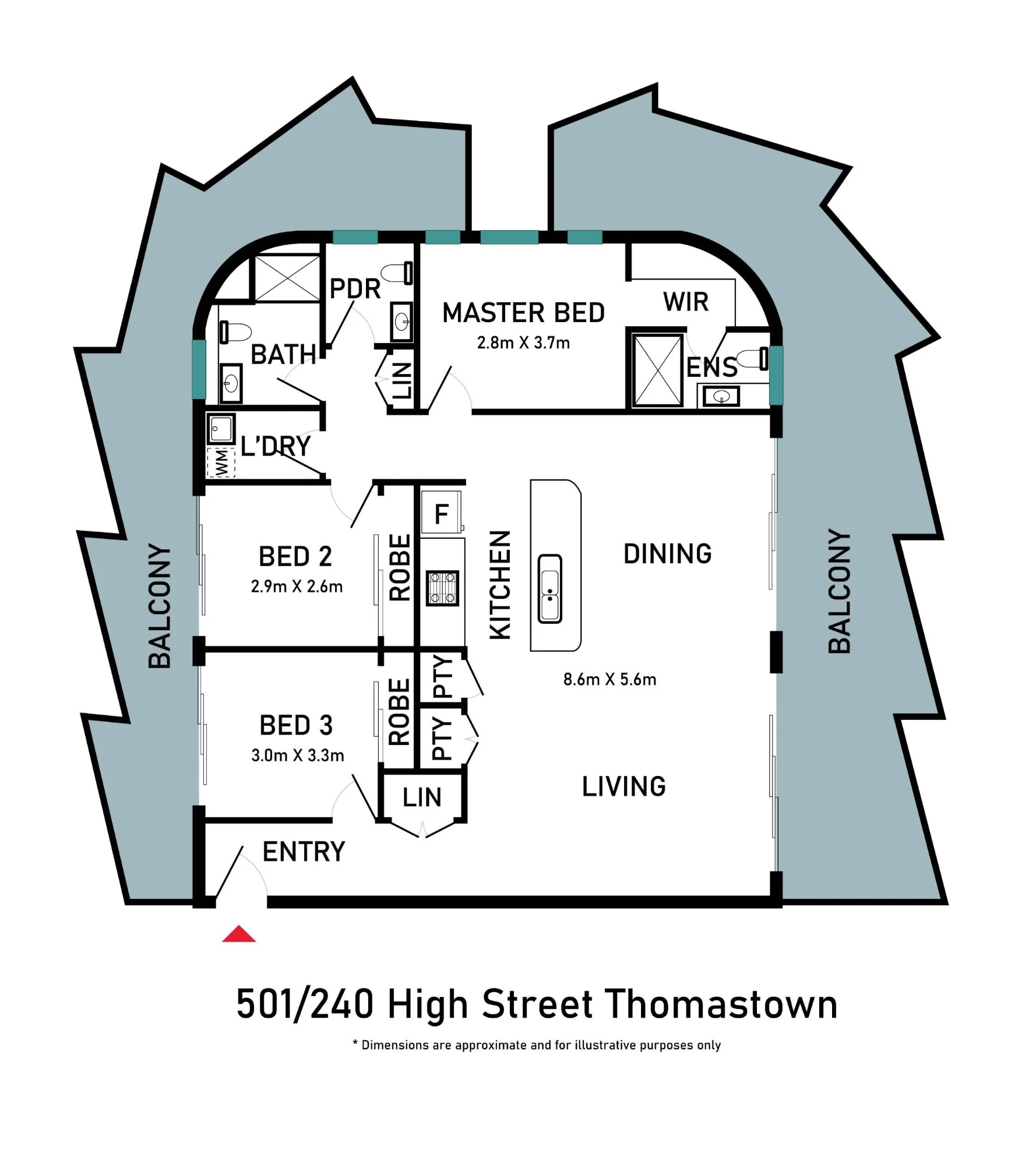 5.5B/240 High Street, Thomastown, Vic 3074