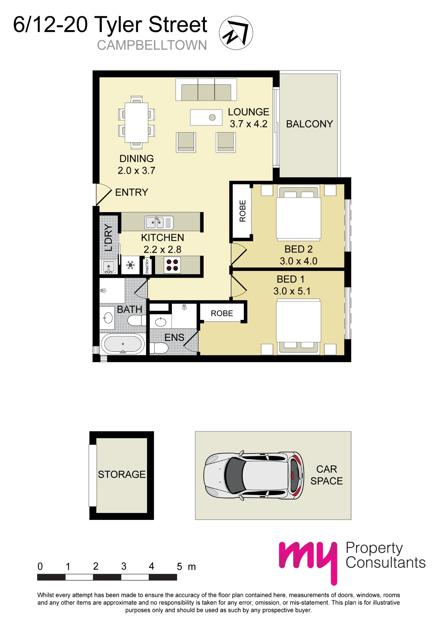 6/12-20 Tyler Street, Campbelltown, NSW 2560