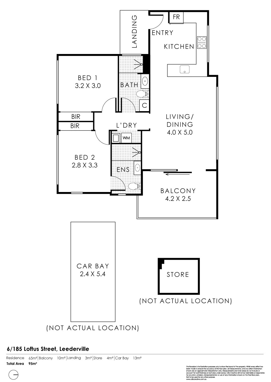 6/185 Loftus Street, Leederville, WA 6007