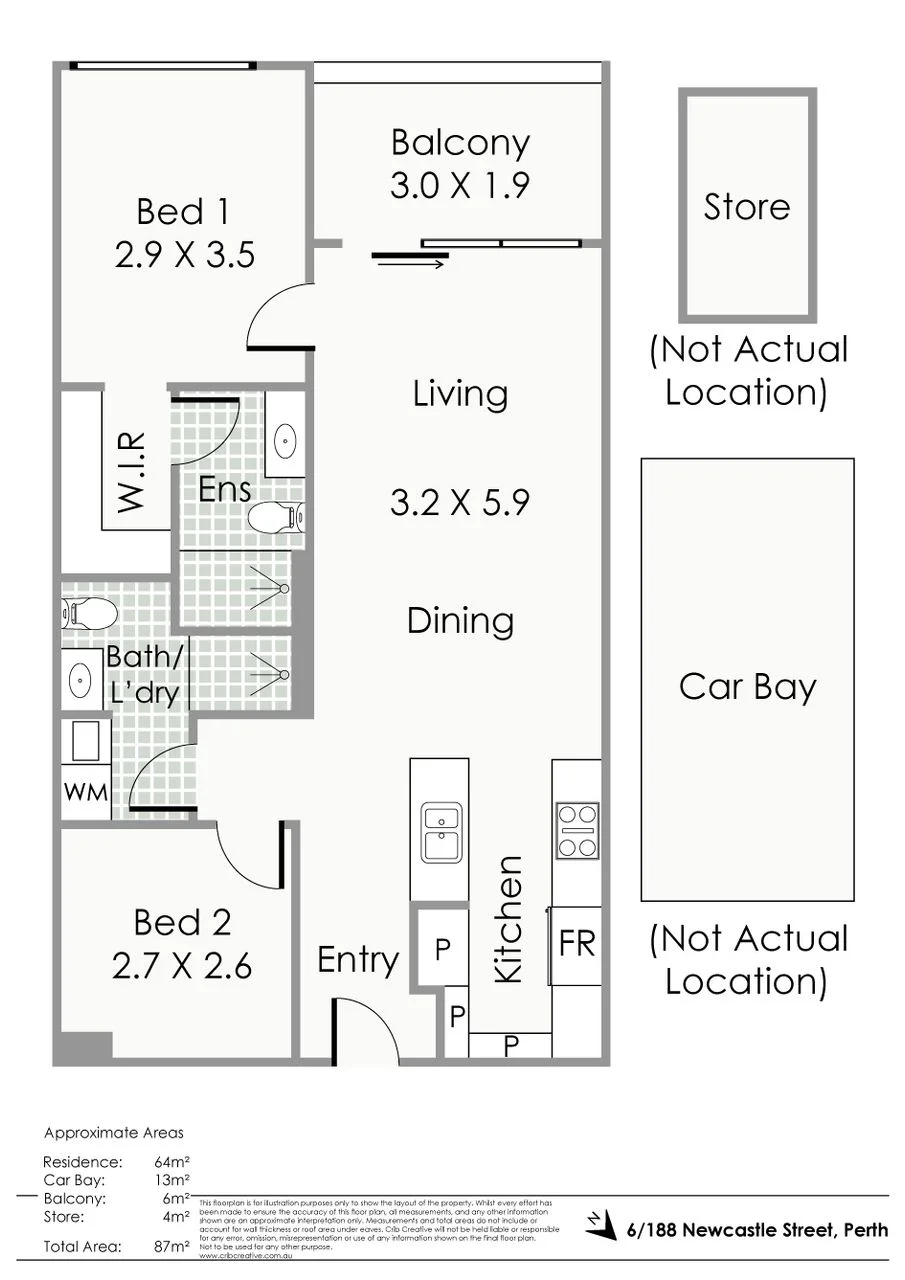 6/188 Newcastle Street, Perth, WA 6000