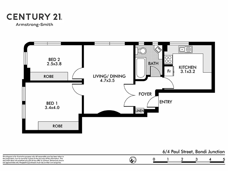 6/4 Paul Street, Bondi Junction, NSW 2022