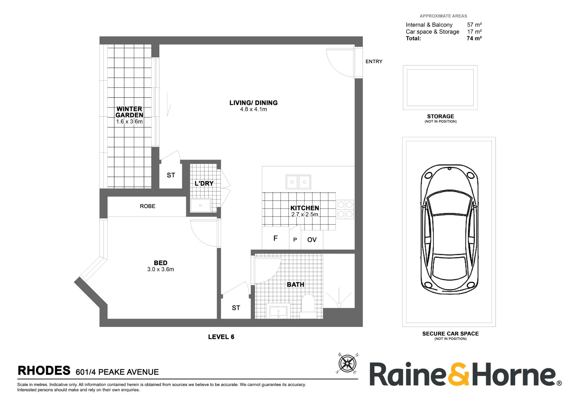 601/4 Peake Avenue, Rhodes, NSW 2138