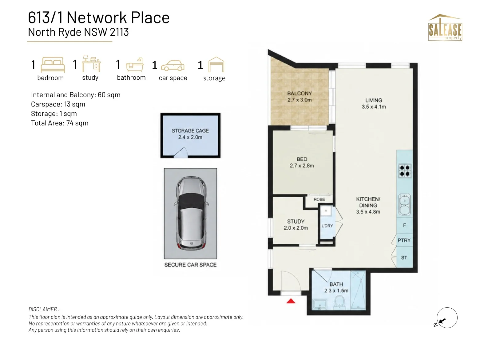 613/1 Network Pl, North Ryde, NSW 2113