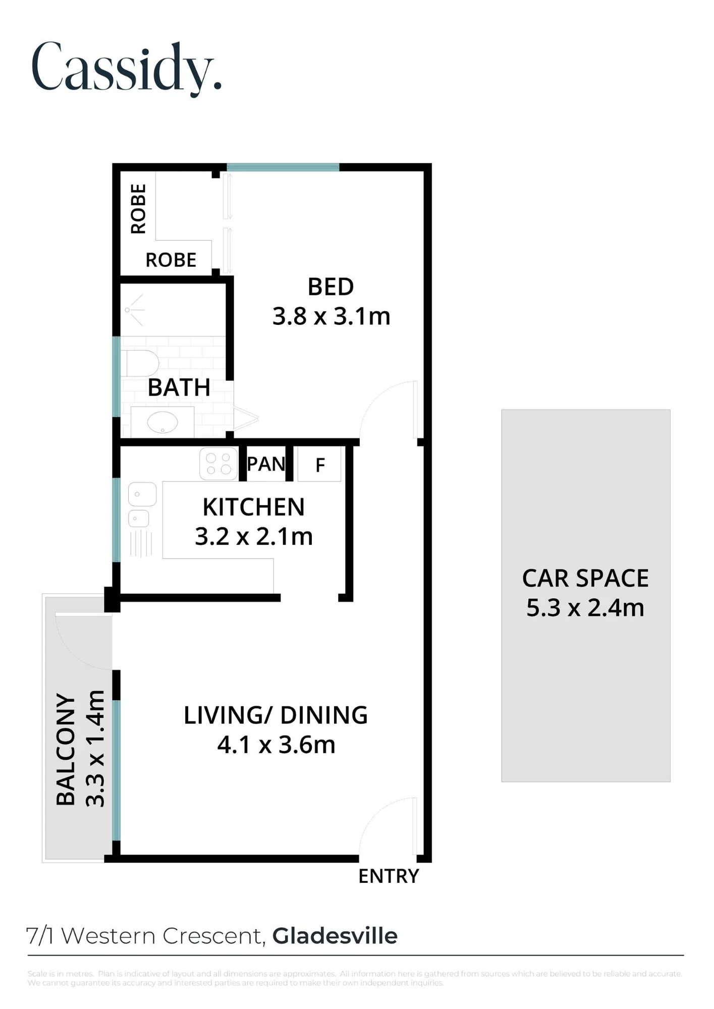 7/1 Western Crescent, Gladesville, NSW 2111