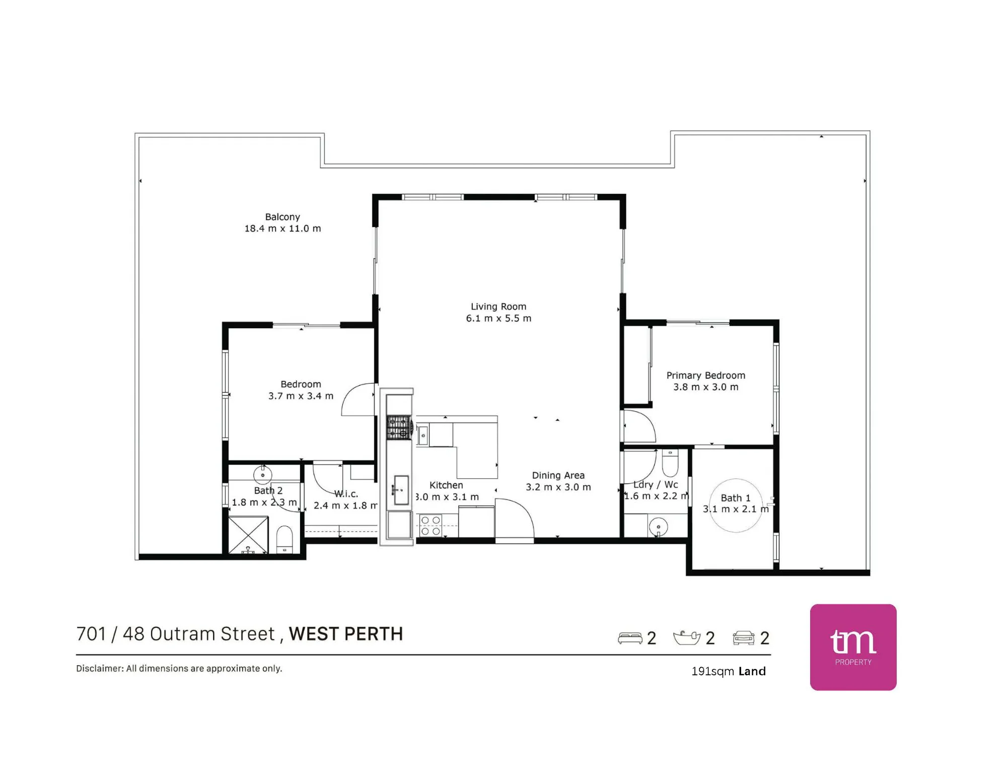 701/48-50 Outram Street, West Perth, WA 6005