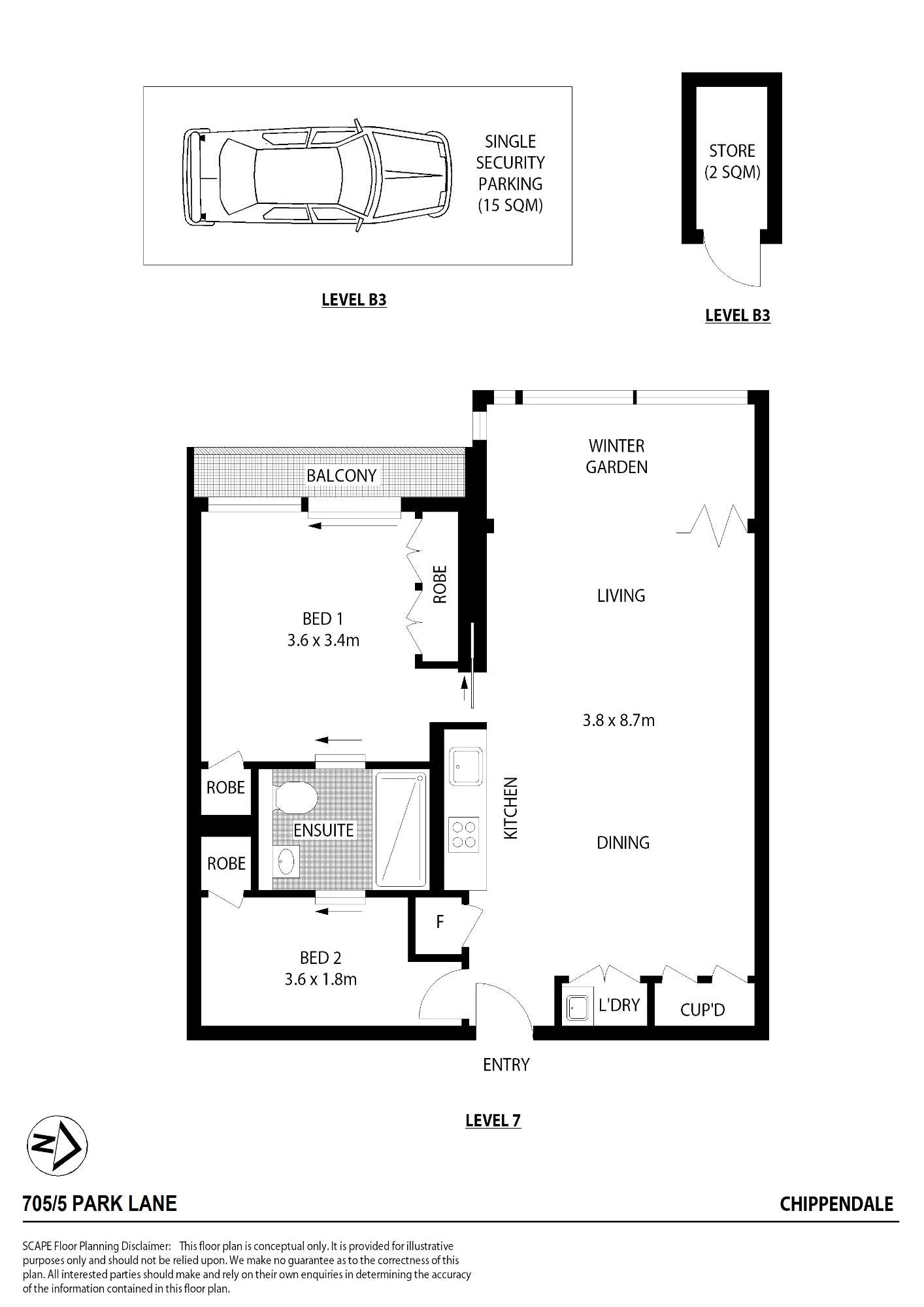 705/5 Park Lane, Chippendale, NSW 2008