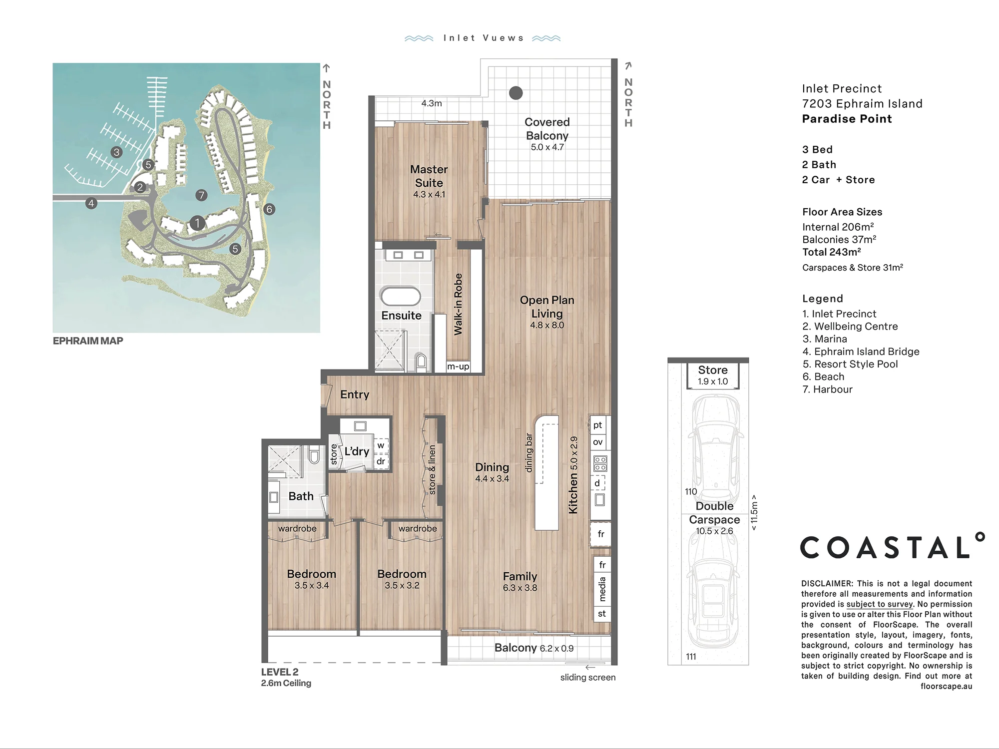 7203 Ephraim Island, Paradise Point, Qld 4216