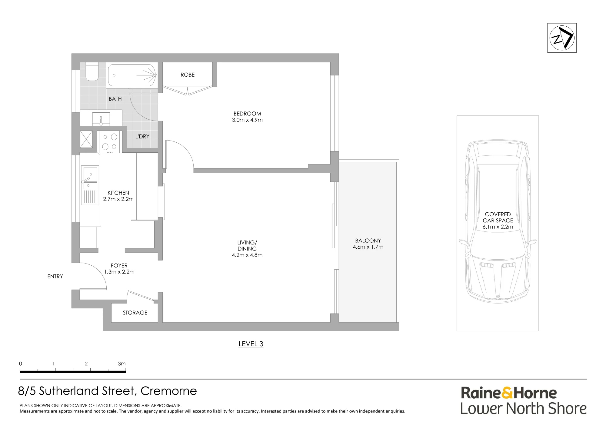 8/5 Sutherland Street, Cremorne, NSW 2090