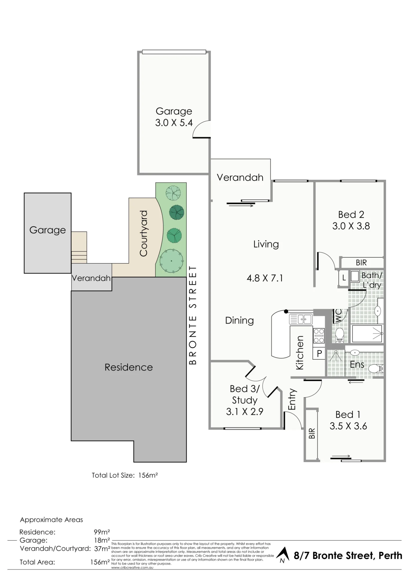 8/7 Bronte Street, East Perth, WA 6004