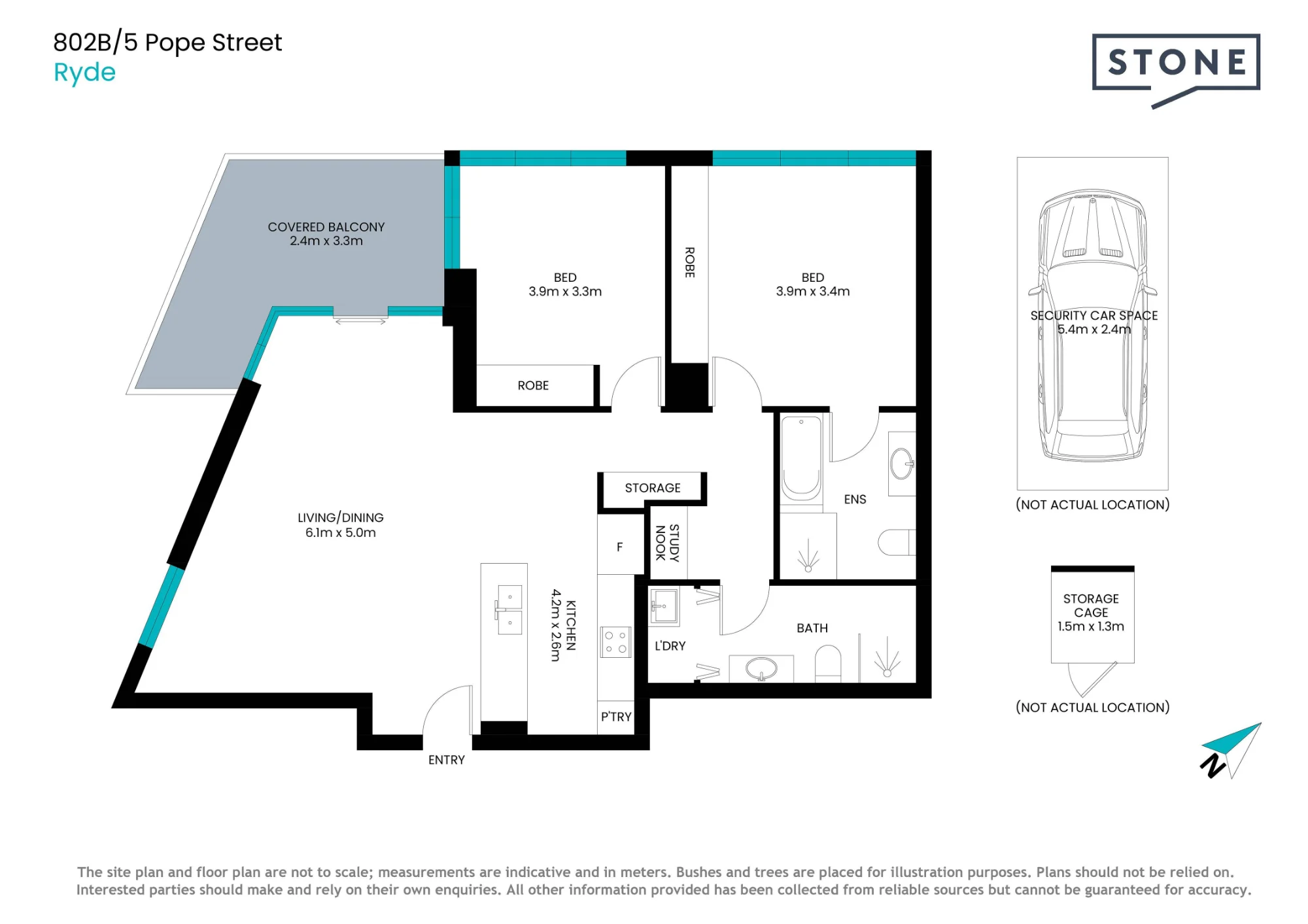 802B/5 Pope Street, Ryde, NSW 2112