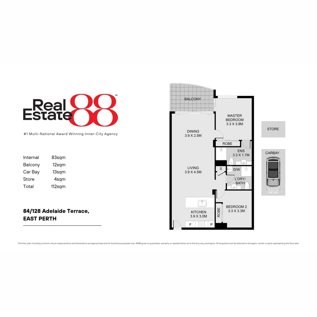 84/128 Adelaide Terrace, East Perth, WA 6004