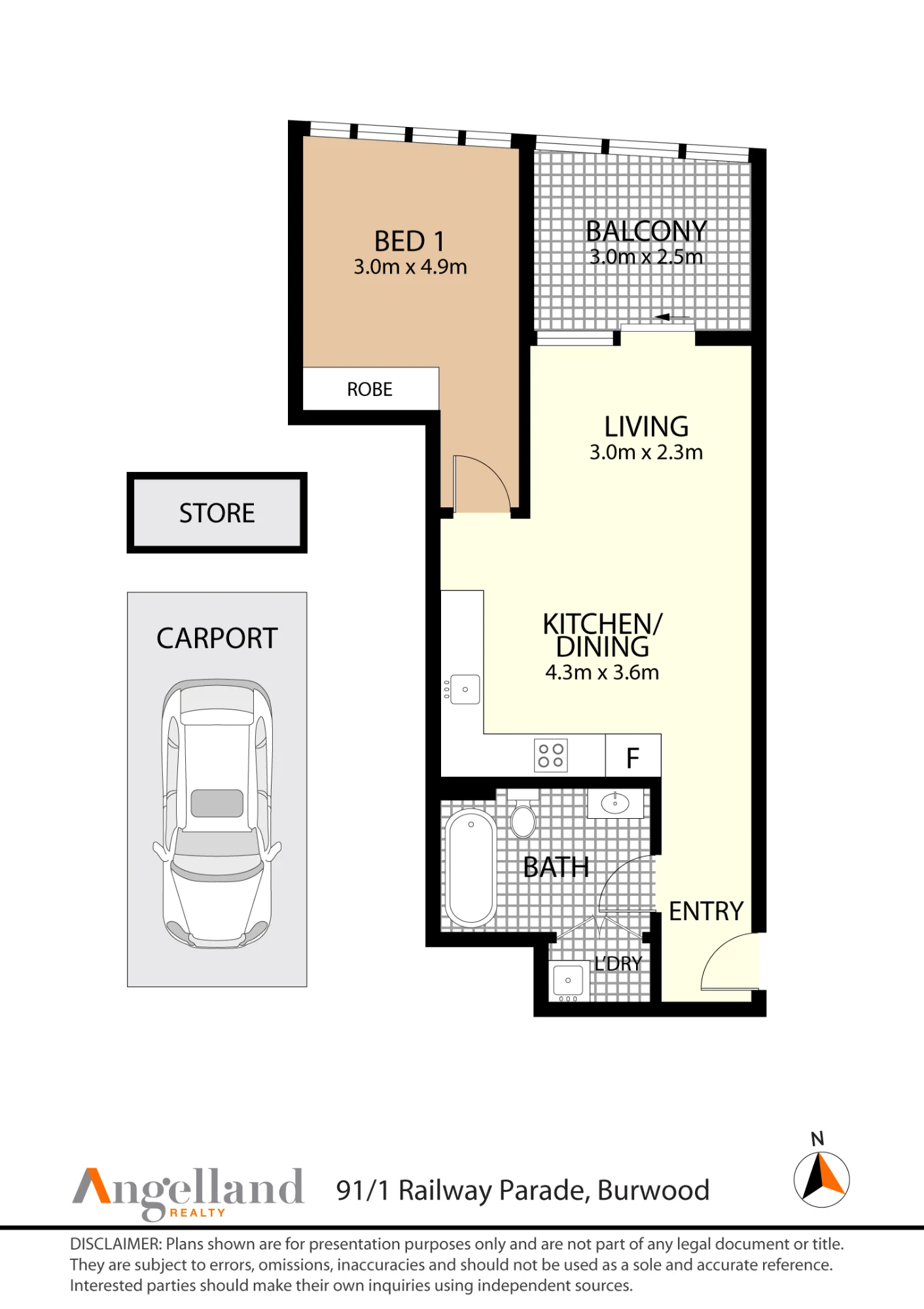 91/1 Railway PDE, Burwood, NSW 2134