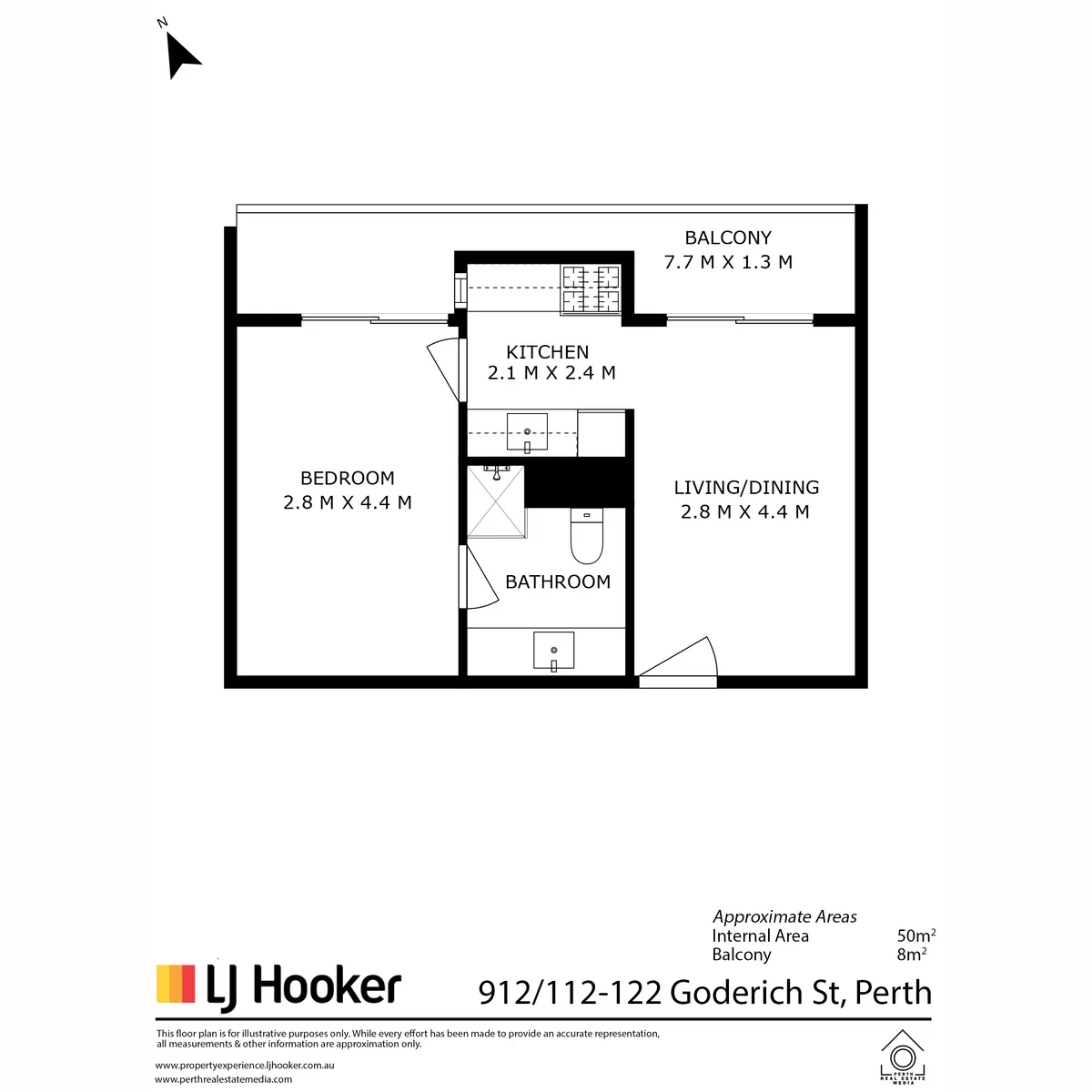 912/112 Goderich Street, East Perth, WA 6004