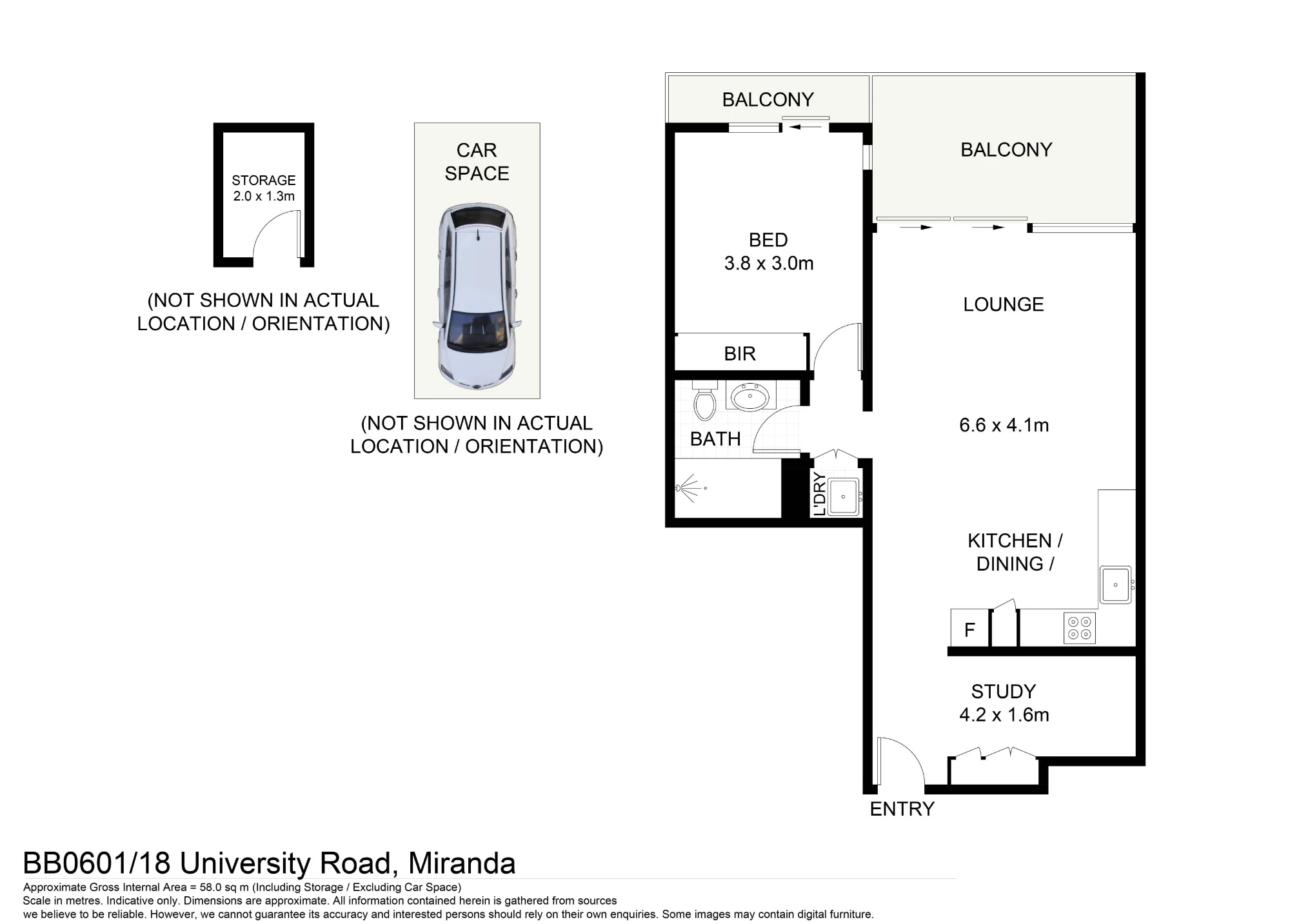 BB601/18 University Road, Miranda, NSW 2228