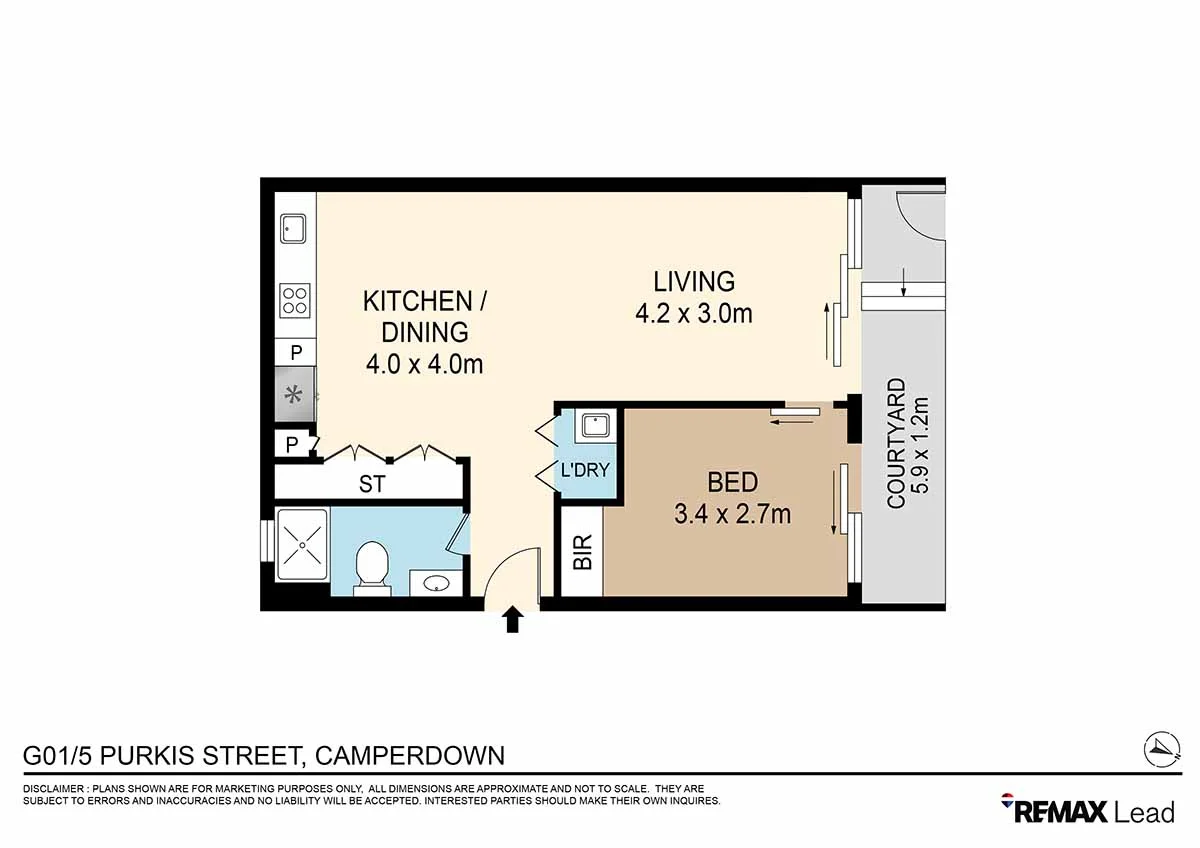 G01/5 Purkis Street, Camperdown, NSW 2050