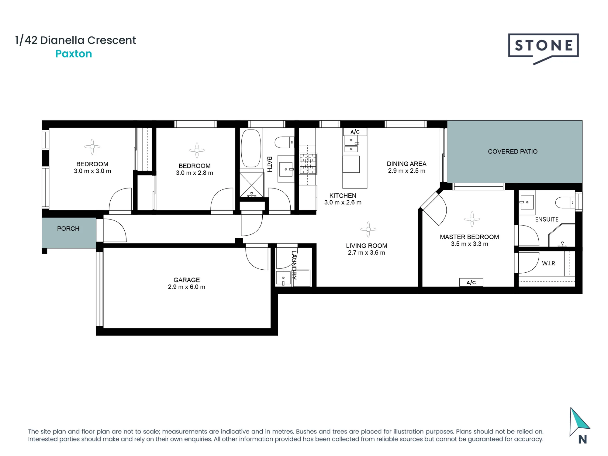 1 & 2/42 Dianella Crescent, Paxton, NSW 2325