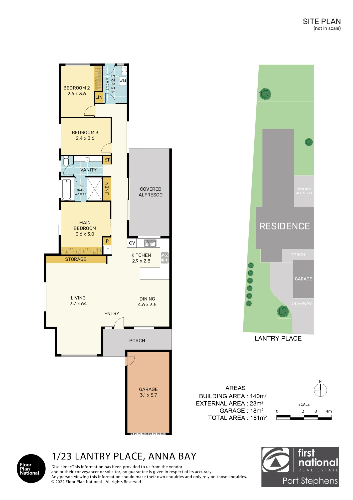 1/23 Lantry Place, Anna Bay, NSW 2316