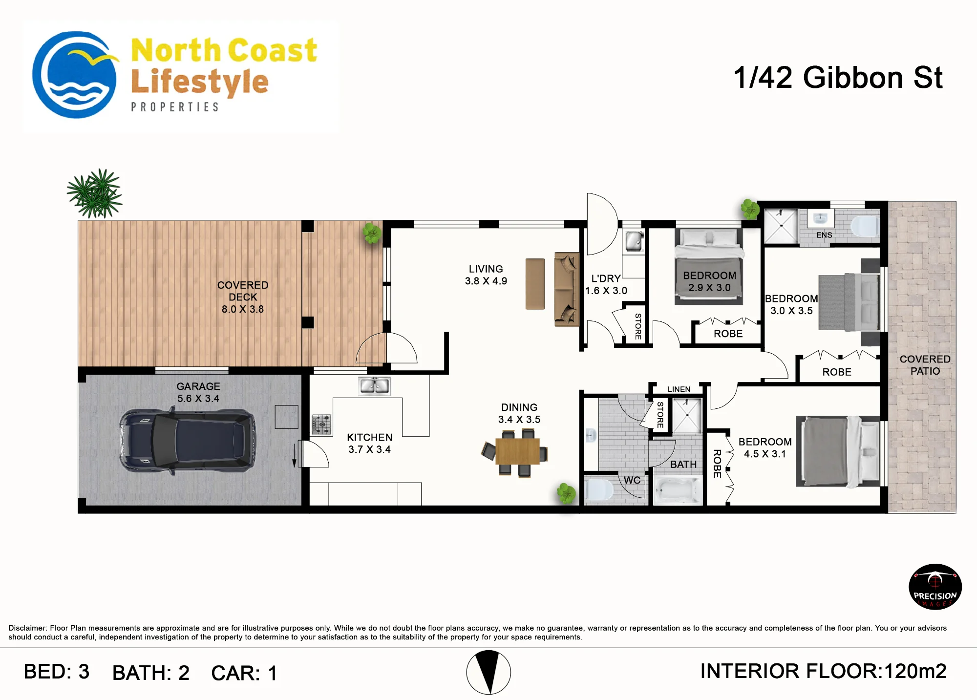 1/42 Gibbon Street, Lennox Head, NSW 2478
