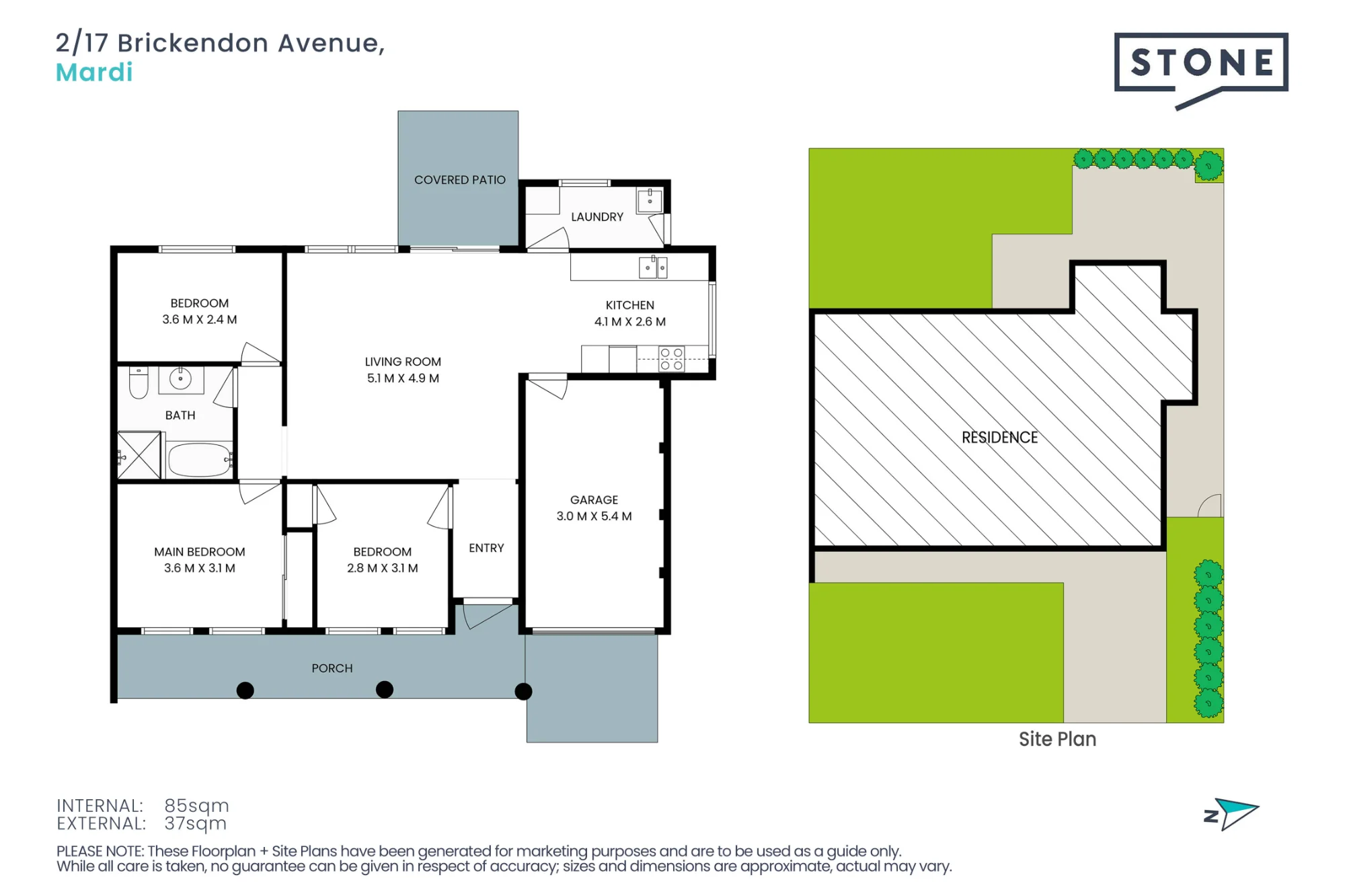 2/17 Brickendon Avenue, Mardi, NSW 2259