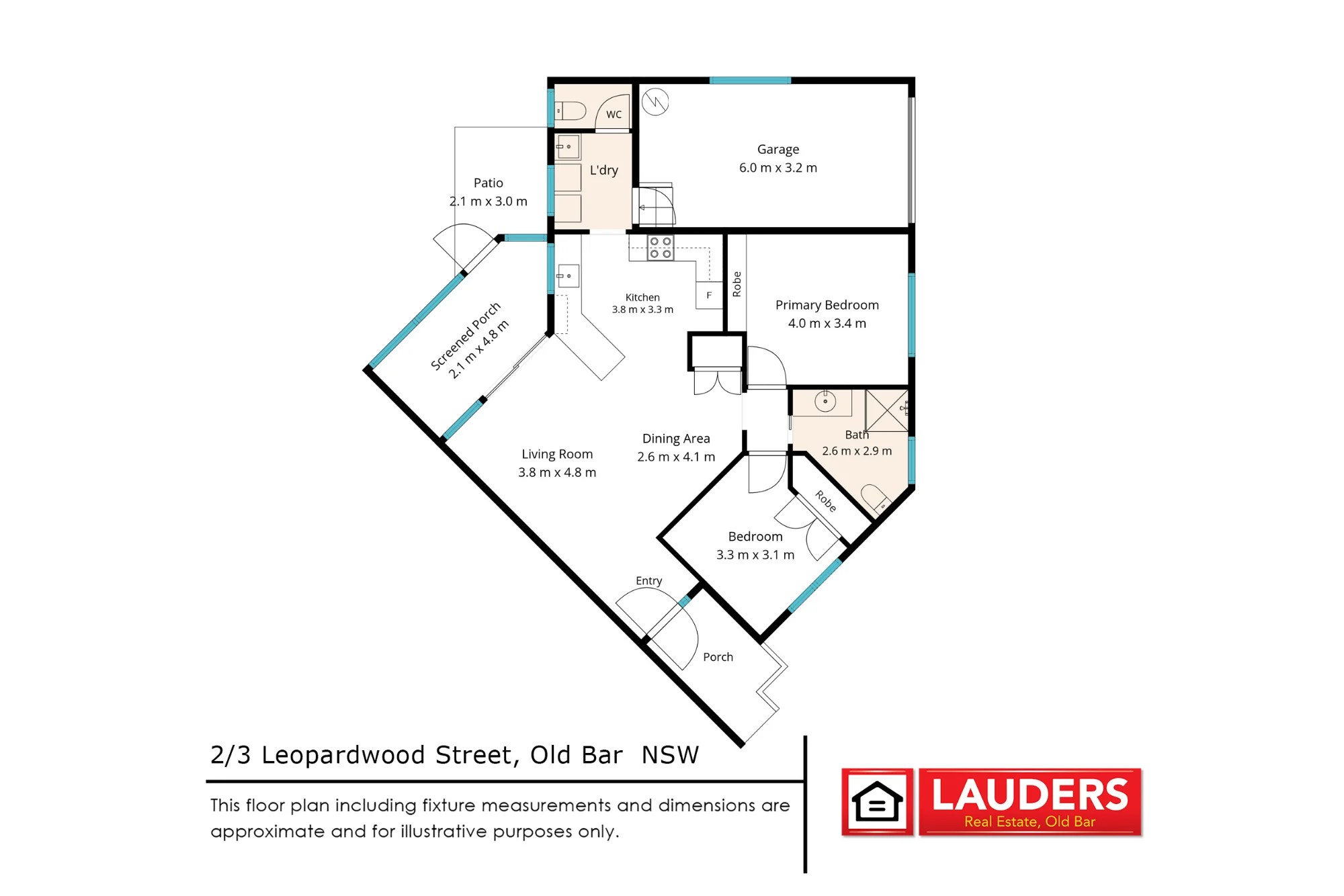 2/3 Leopardwood Street, Old Bar, NSW 2430