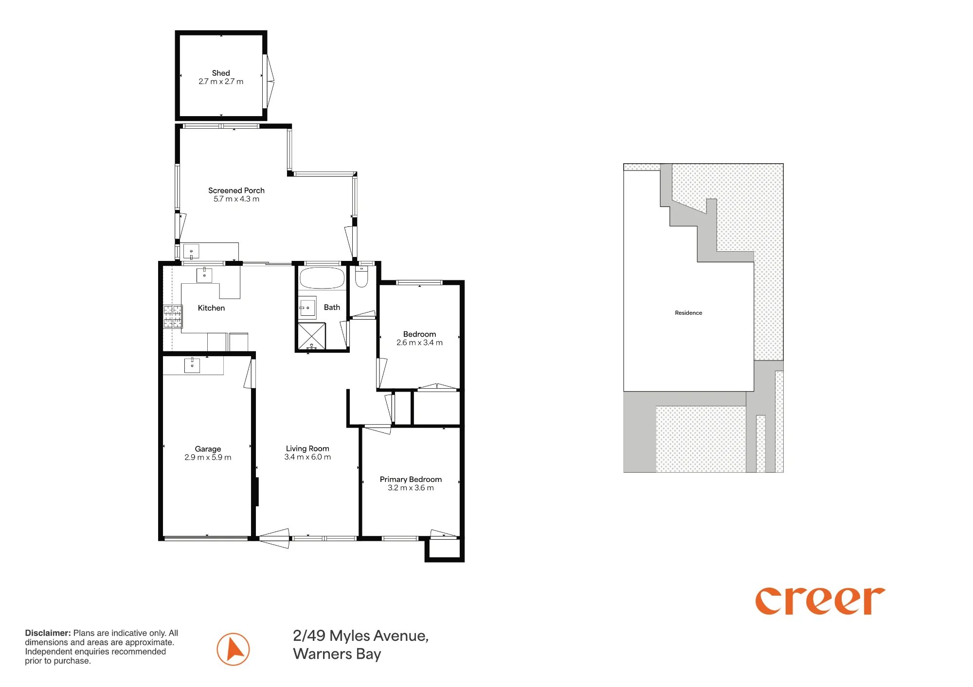 2/49 Myles Avenue, Warners Bay, NSW 2282