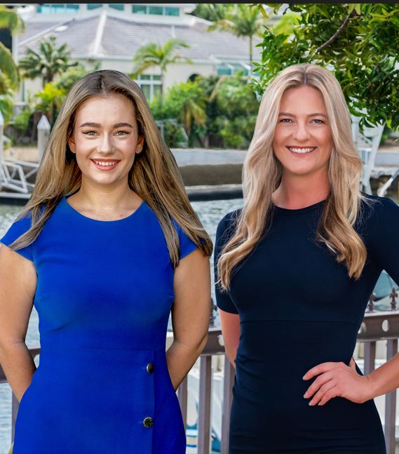 Grace Delafosse and Lauren Tipping Real Estate Agent