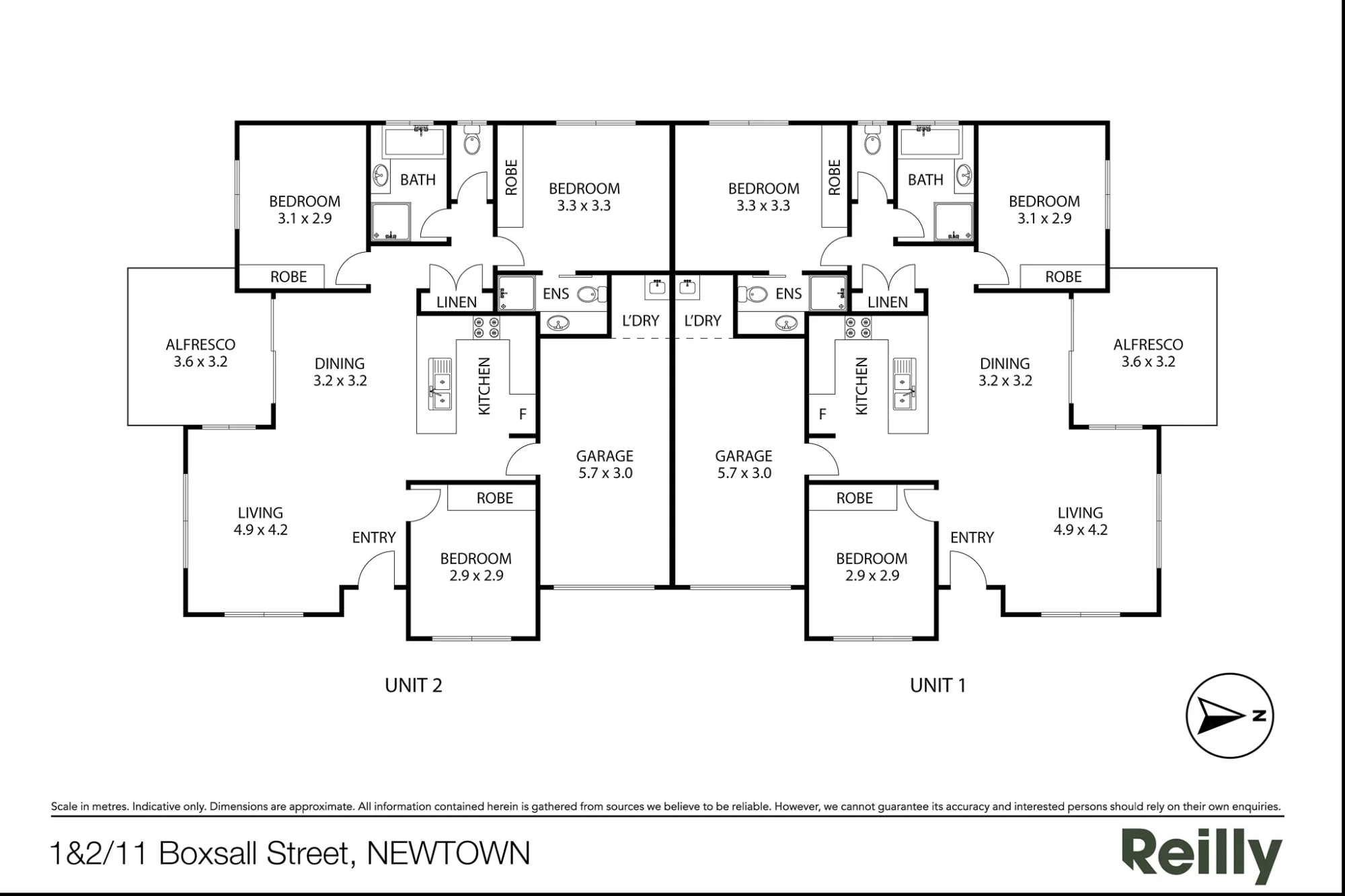 1 & 2/11 Boxsall Street, Newtown, Qld 4350