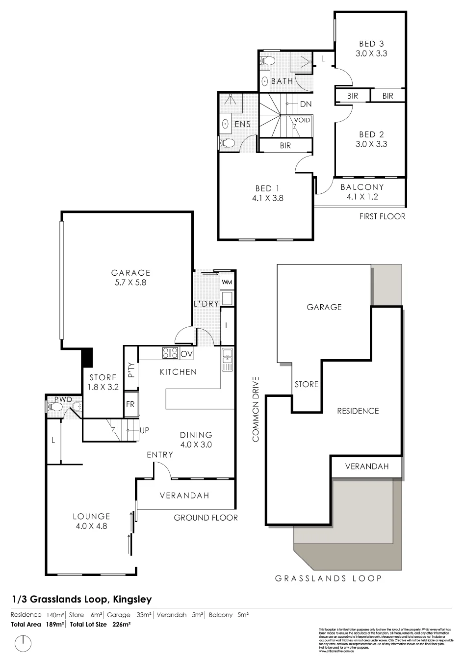1/3 Grasslands Loop, Kingsley, WA 6026
