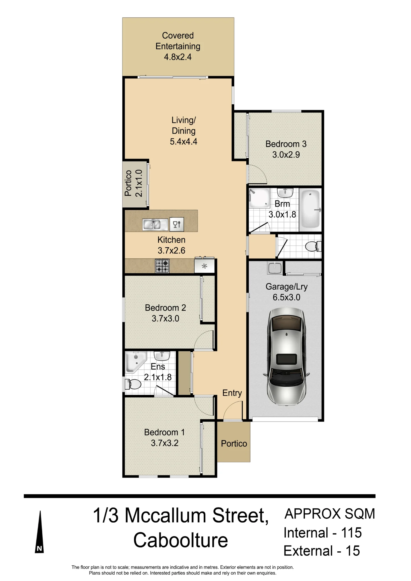 1/3 McCallum St, Caboolture, Qld 4510