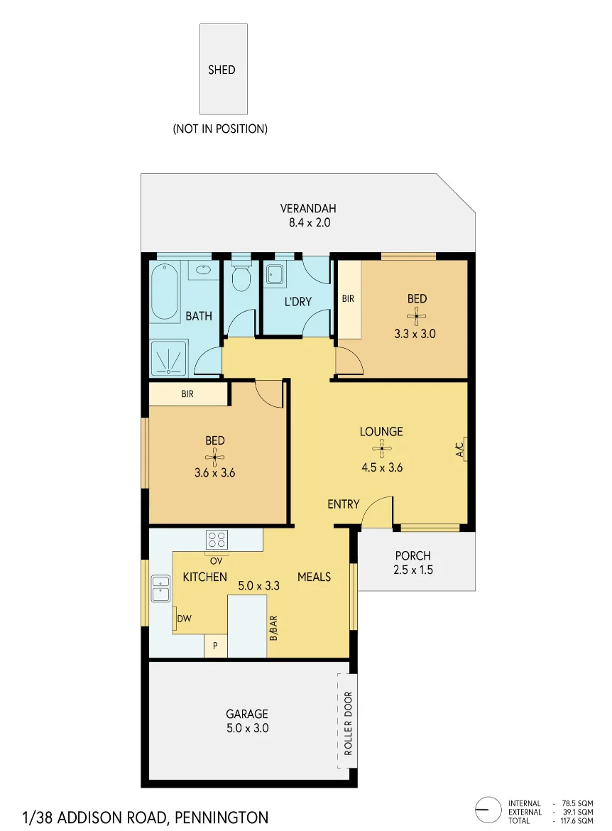 1/38 Addison Road, Pennington SA 5013