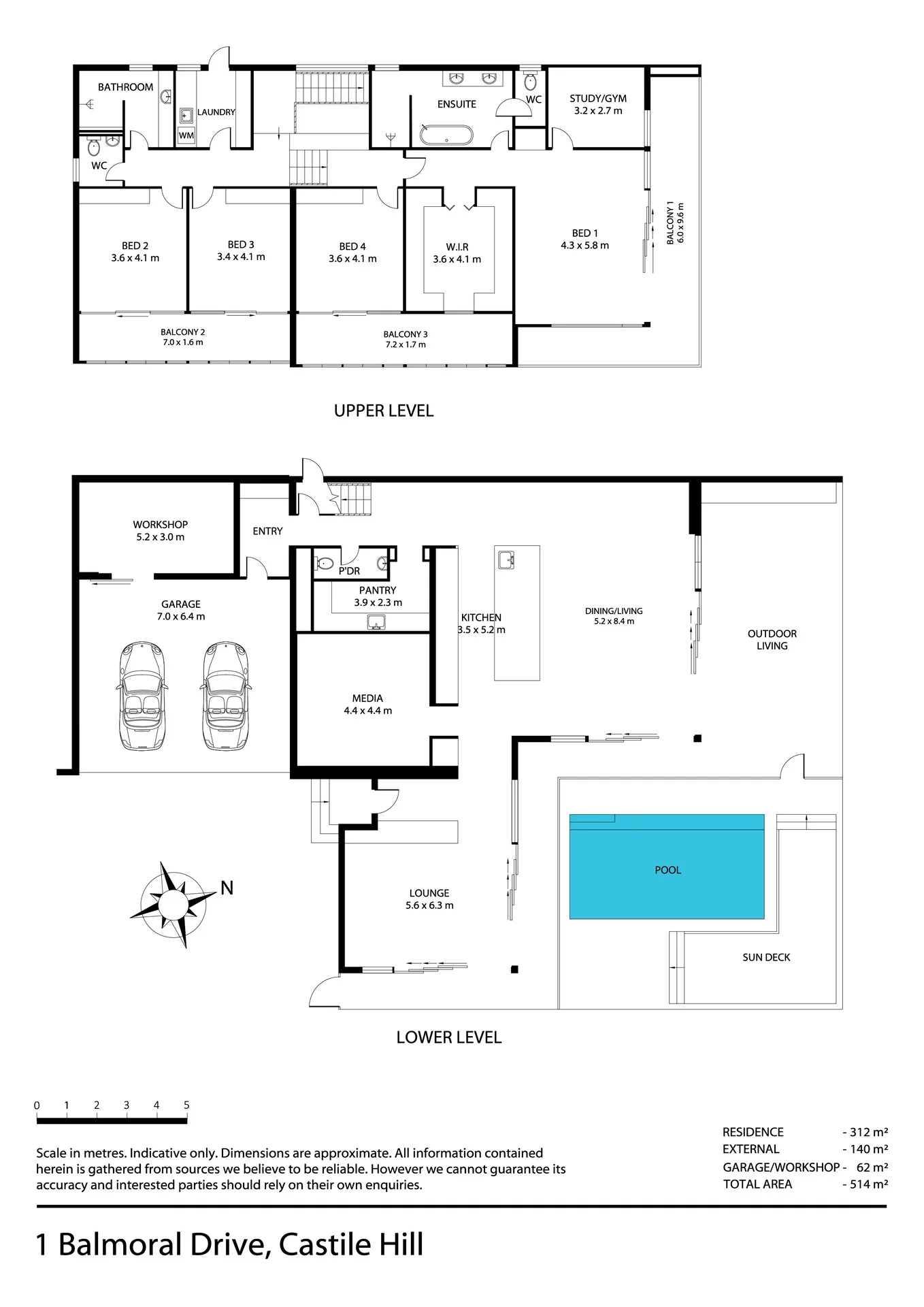 1 Balmoral Drive, Castle Hill, Qld 4810